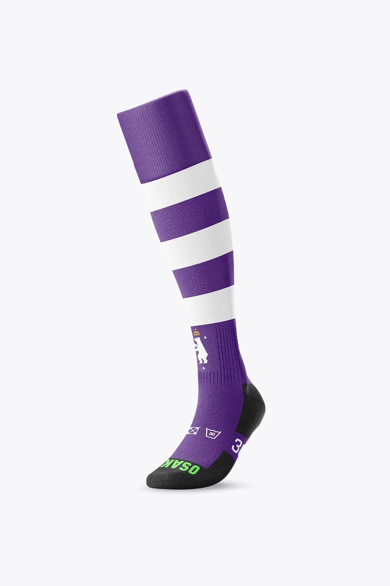 Beerschot Field Hockey Socks | Purple-White