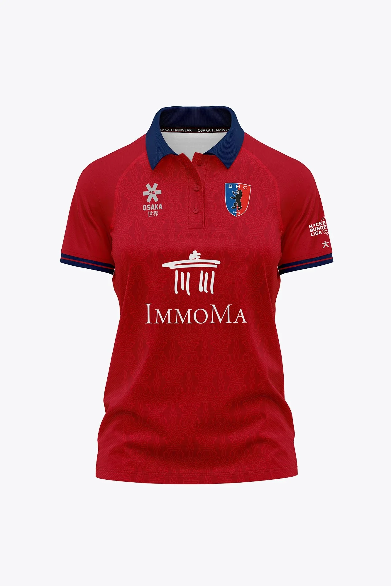 Berlin Women Polo Jersey - Red