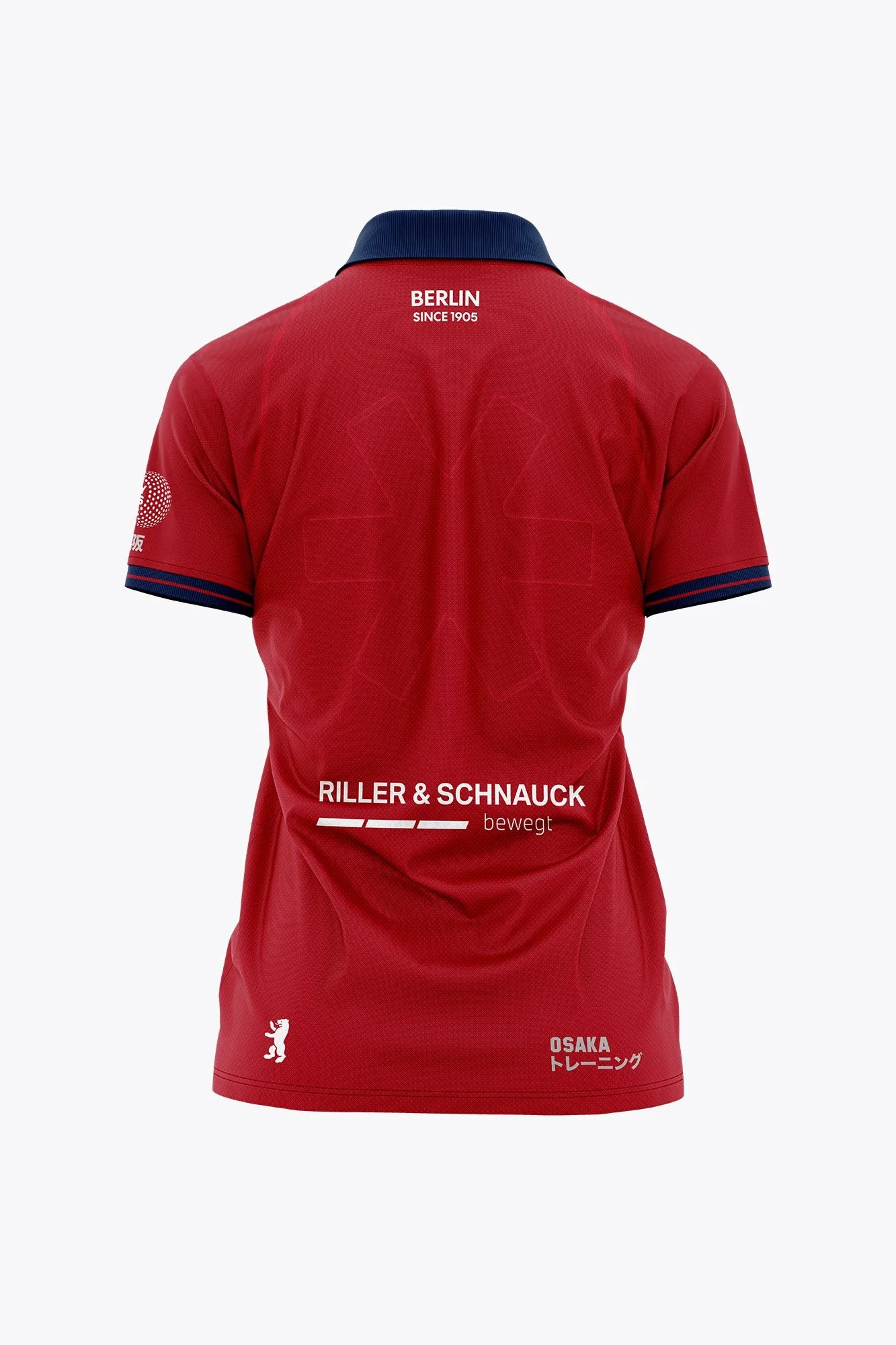 Berlin Women Polo Jersey - Red - Image 2