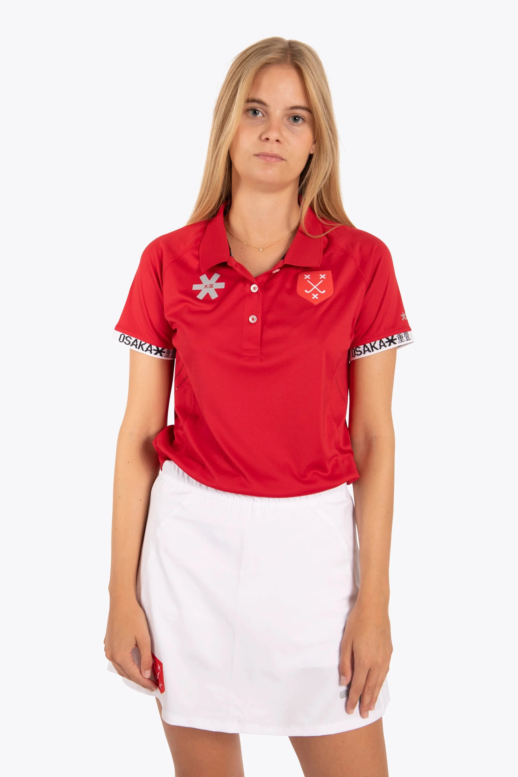 BH&BC Breda Women Polo Jersey - Red - Image 3