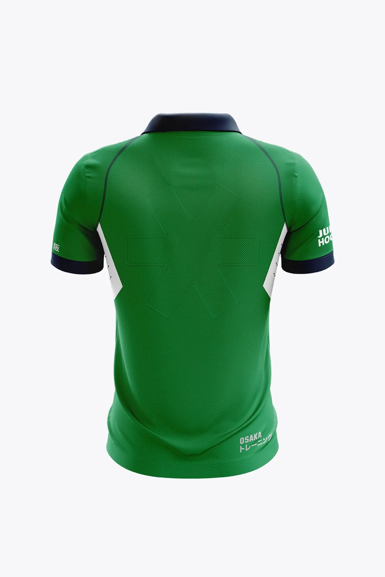 BHV Push Women Polo Jersey - Green / White - Image 2
