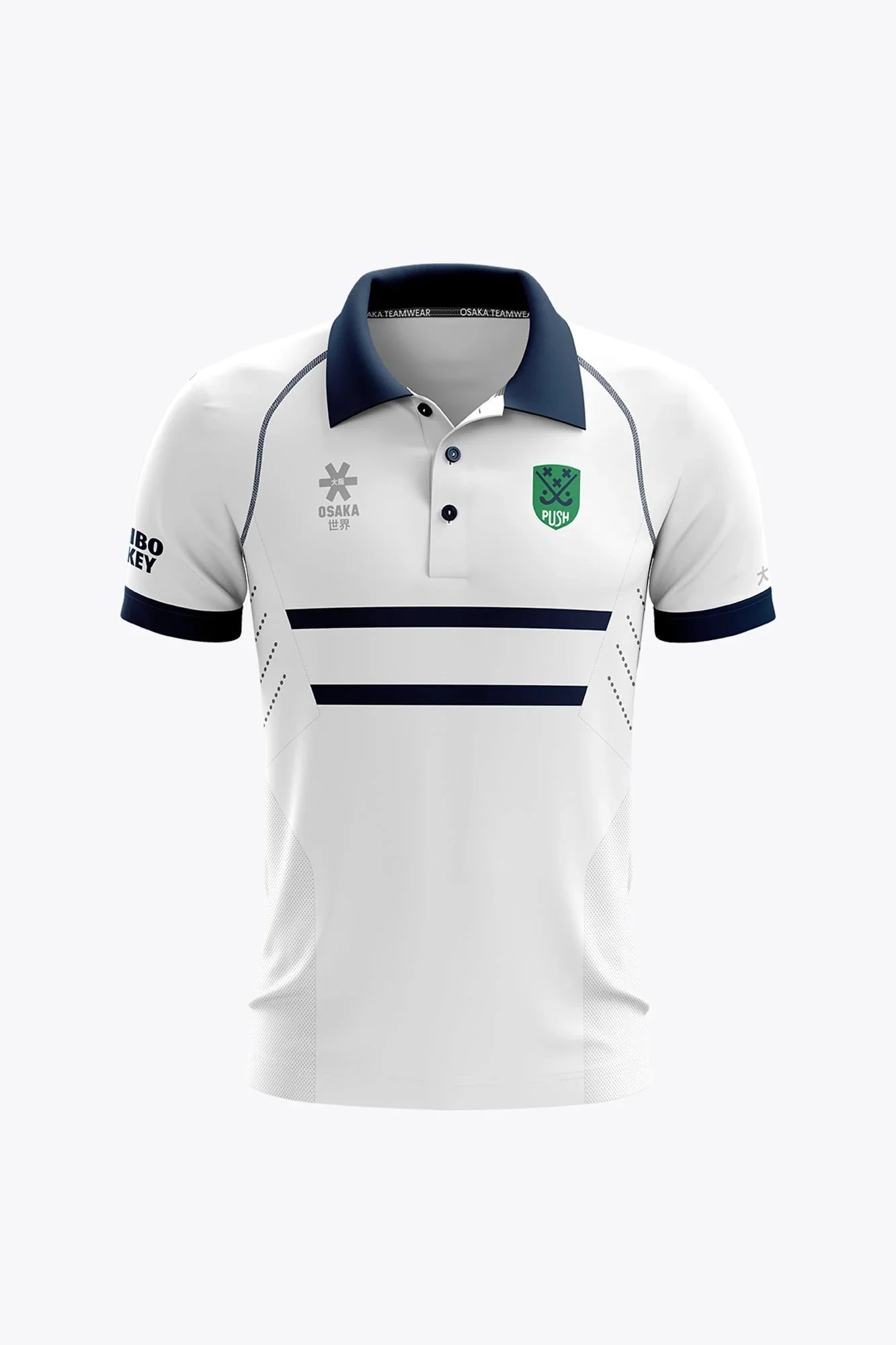 BHV Push Women Polo Jersey - White
