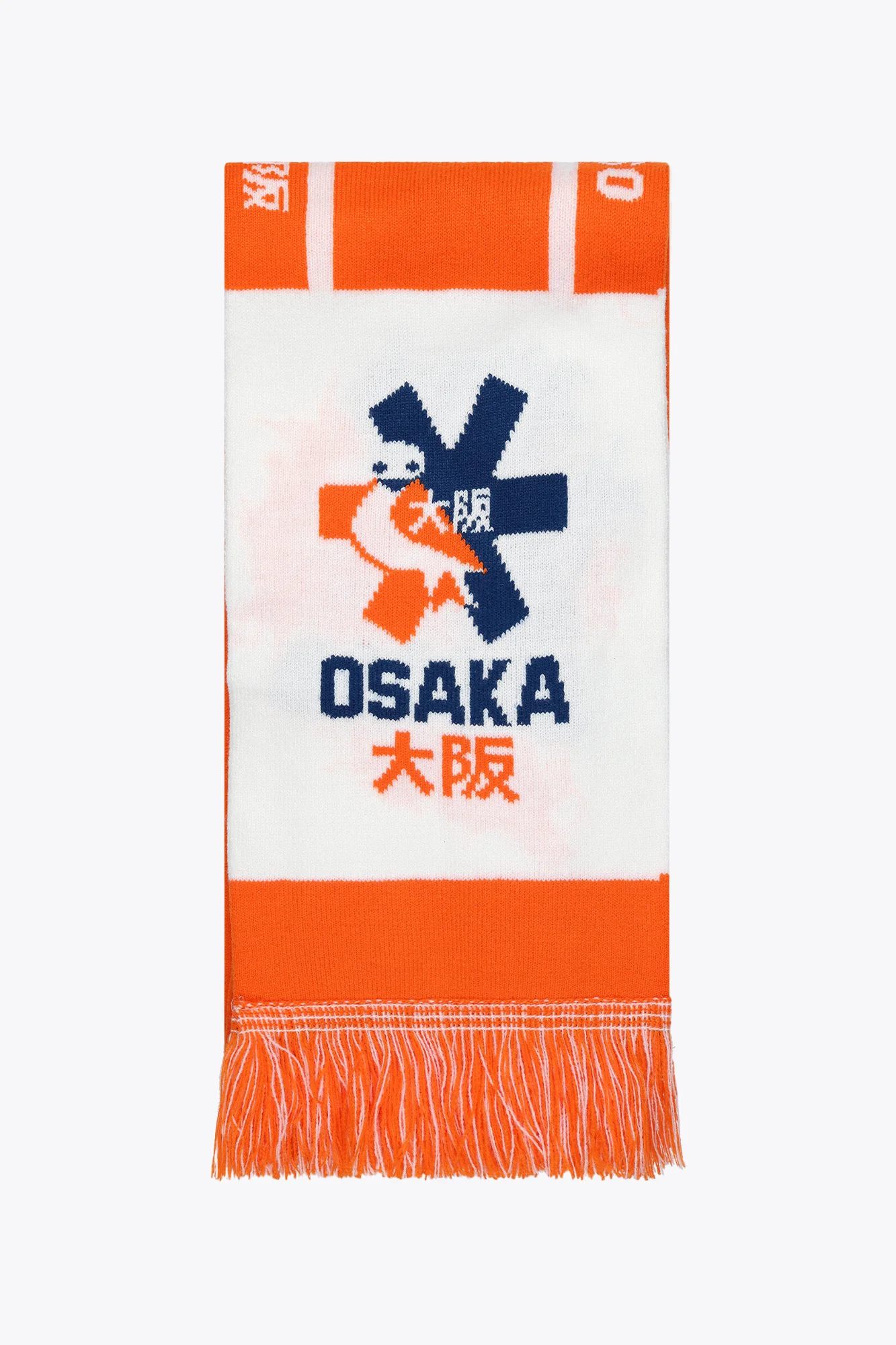 Bloemendaal Fan Scarf | Orange - Image 3