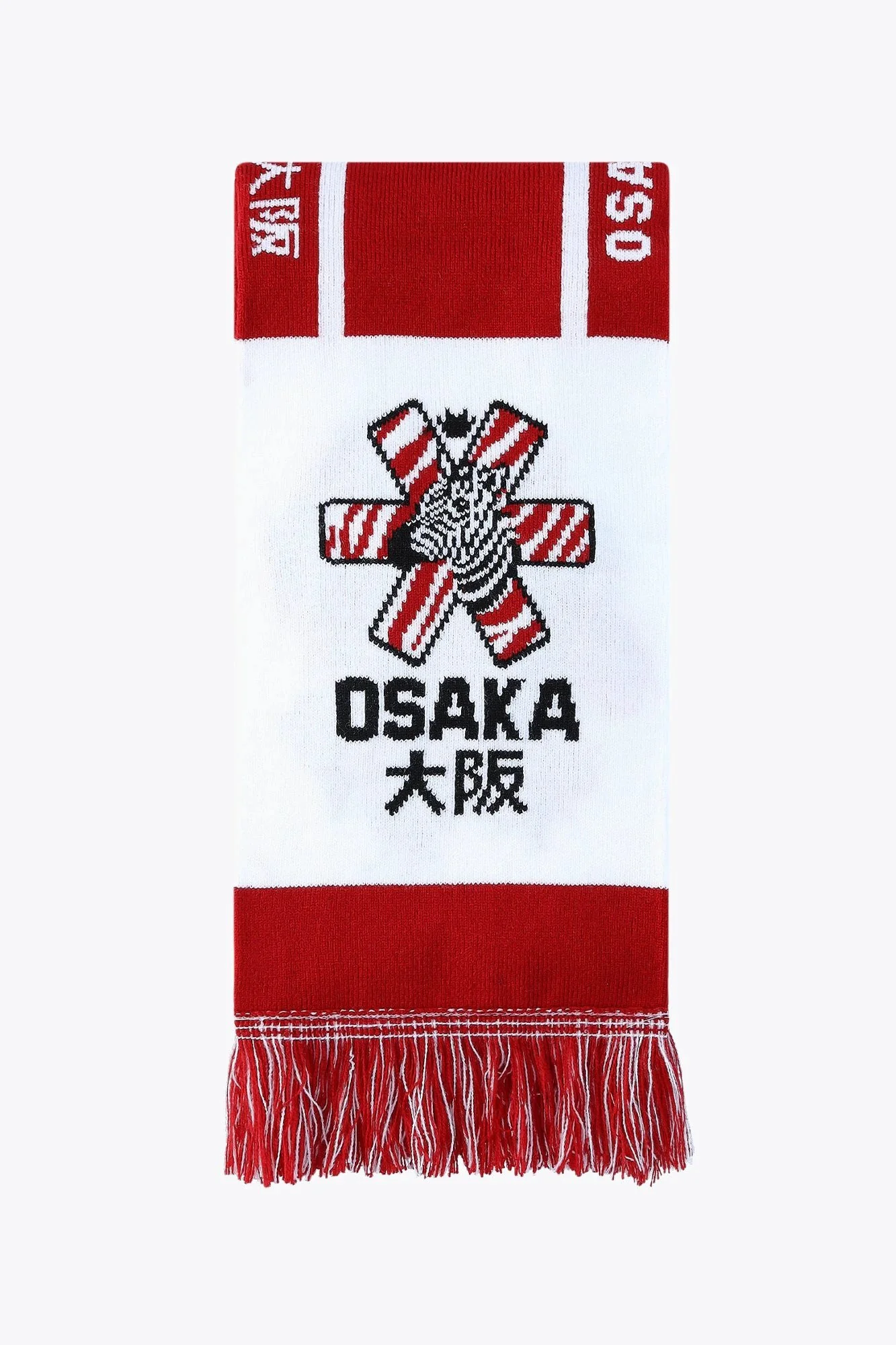 Borgerhout Fan Scarf | Red - Image 3