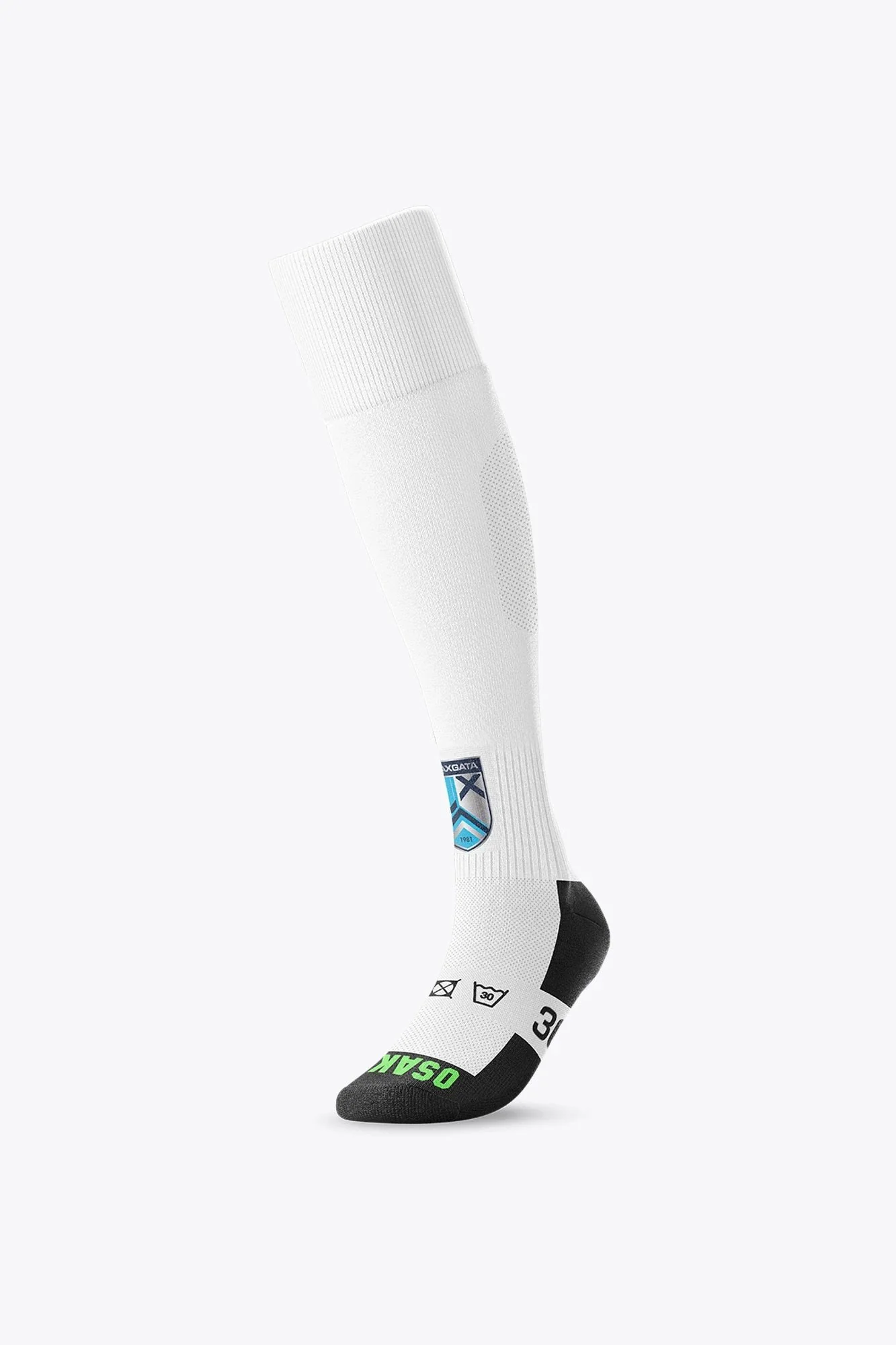 Braxgata Field Hockey Socks | White