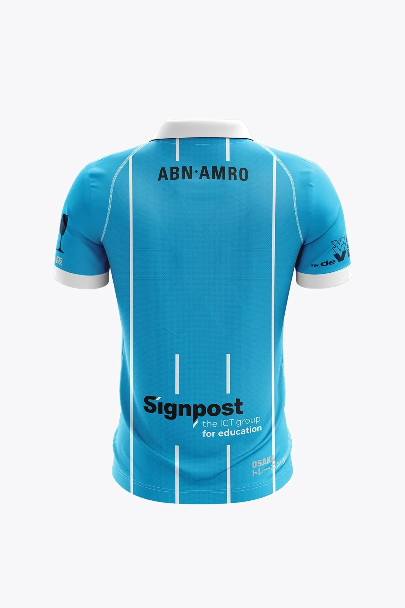 Braxgata Women Polo Jersey | Sky Blue - Image 2