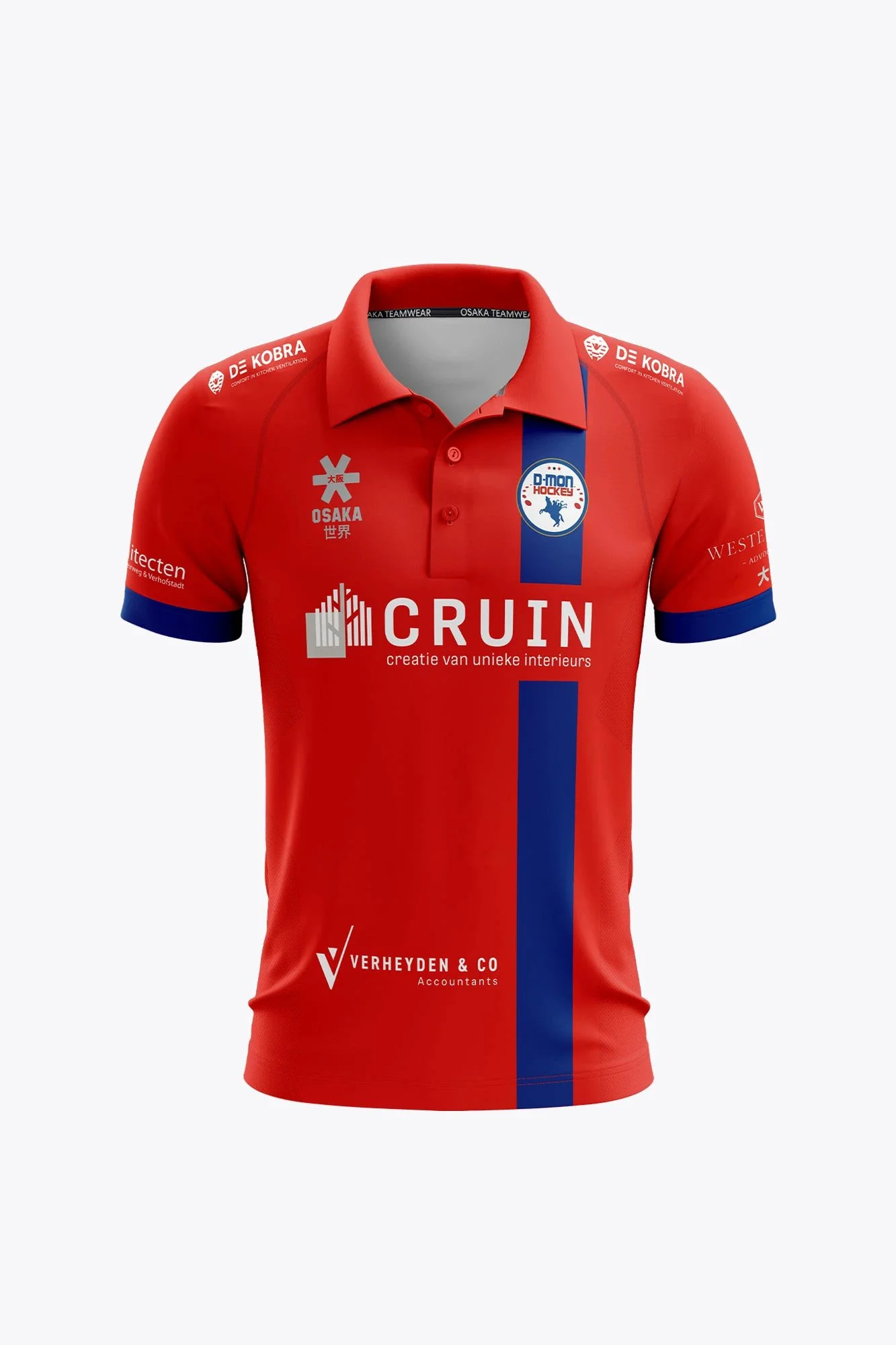 Dendermonde Women Polo Jersey - Red