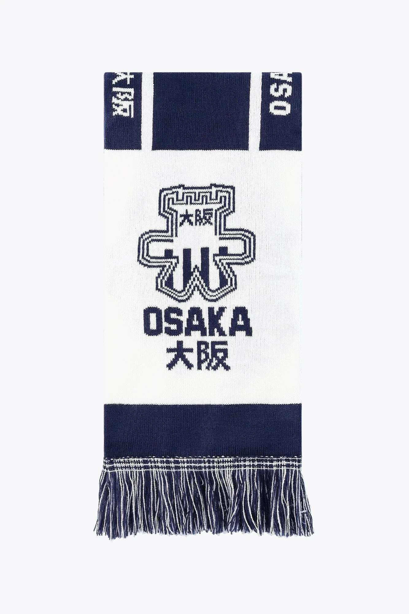 Egara Fan Scarf | Navy - Image 3