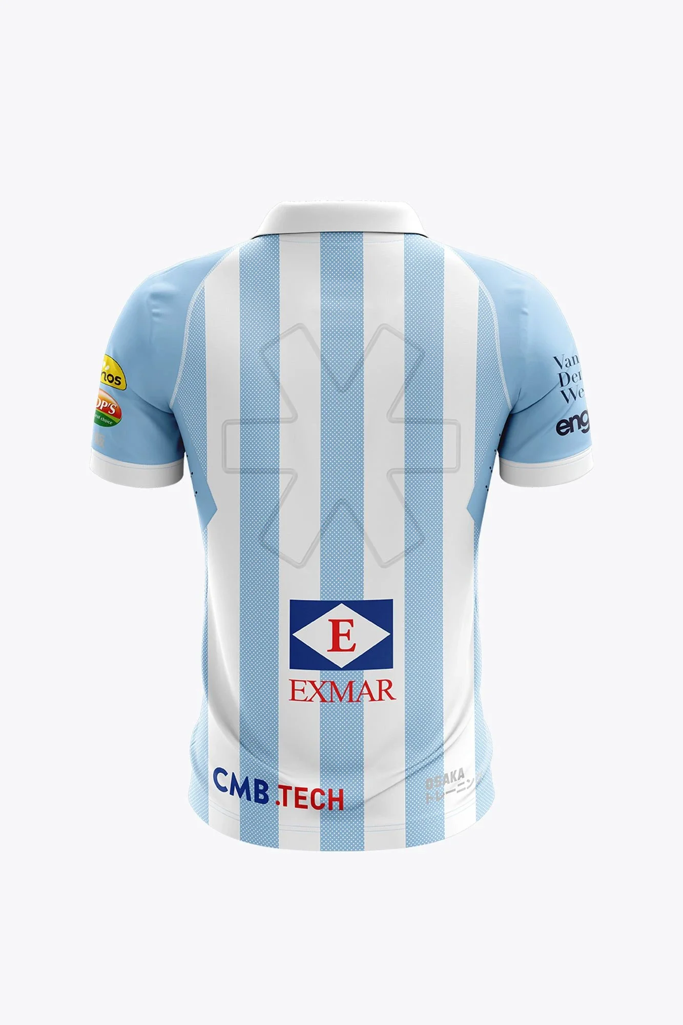 Gantoise Women Polo Jersey - Blue / White - Image 2