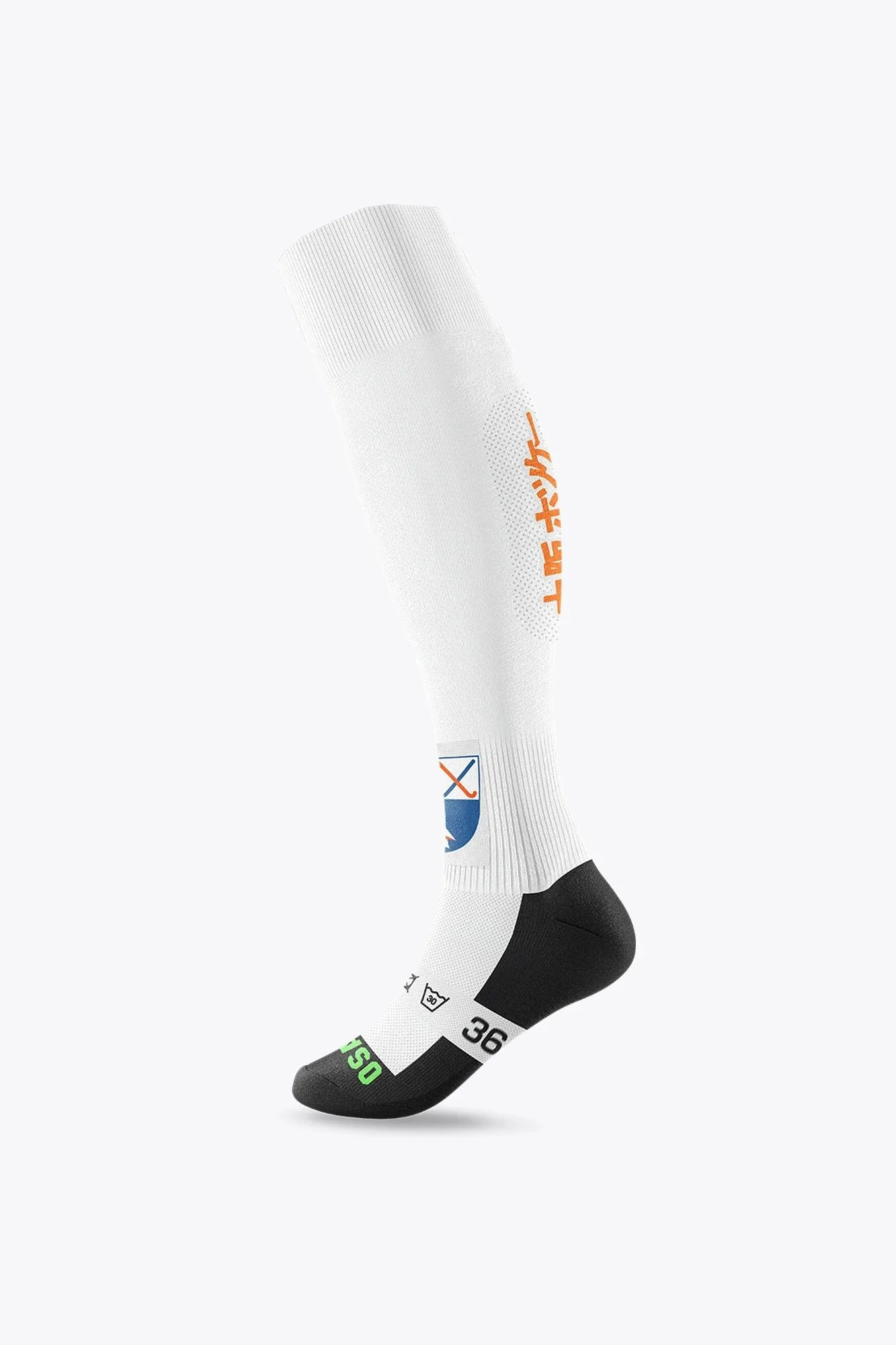 HC Bloemendaal Field Hockey Socks | White - Image 2