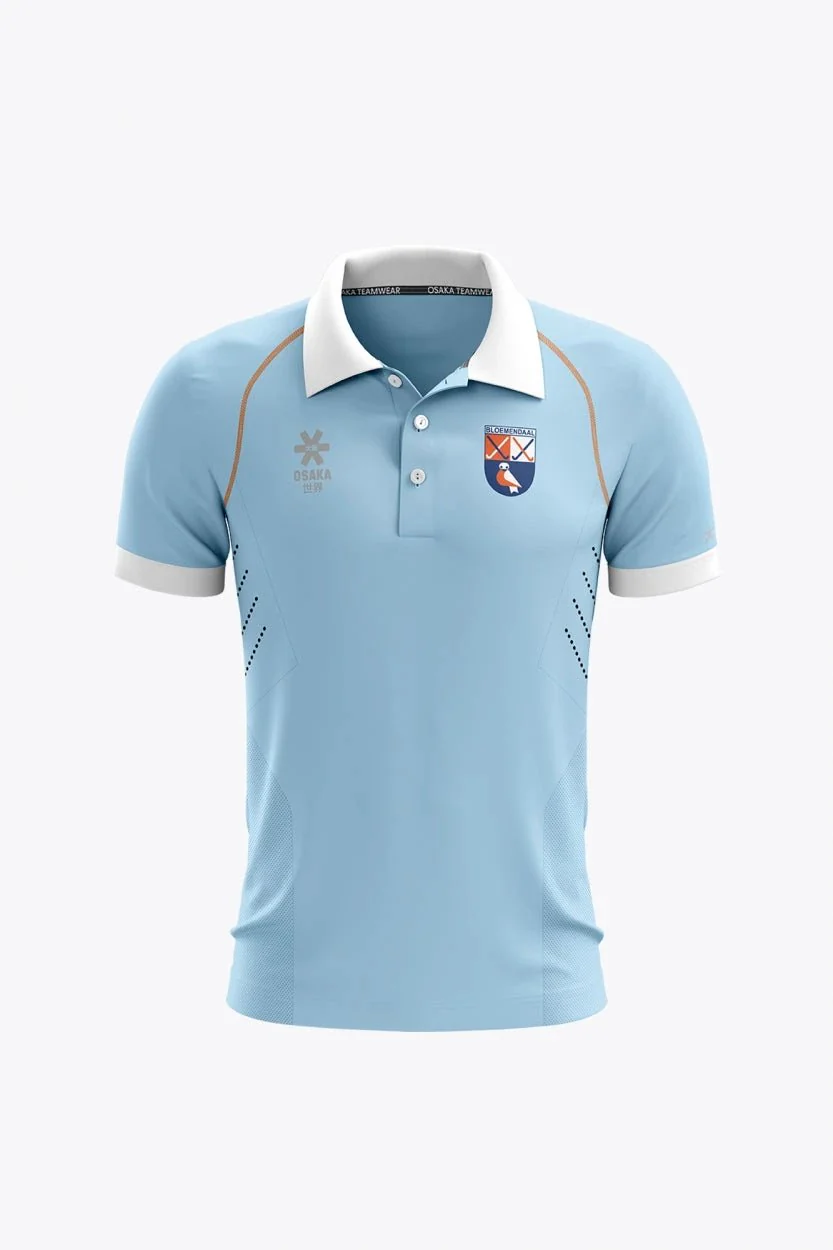 HC Bloemendaal Men Polo Jersey - Retro Edition | Sky Blue