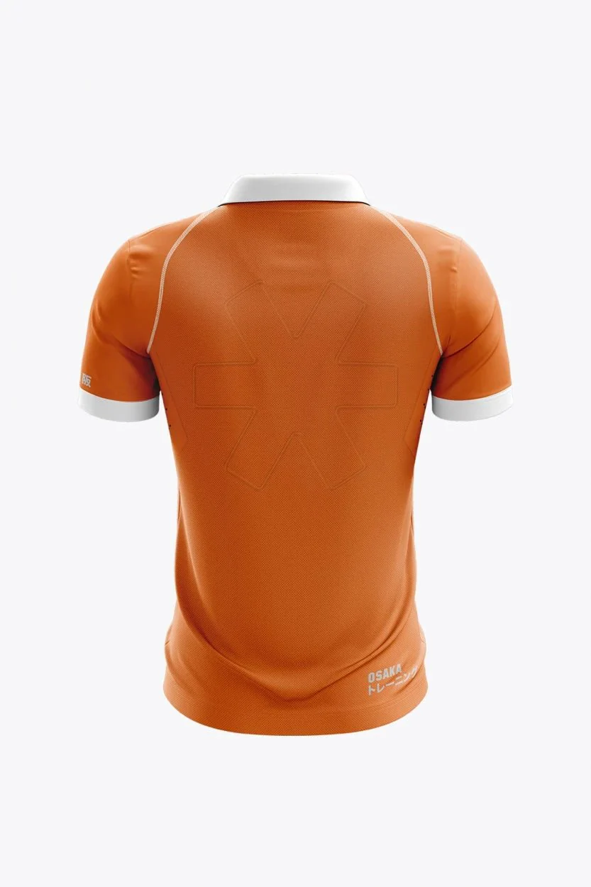 HC Bloemendaal Women Polo Jersey  - Retro Edition | Orange - Image 2