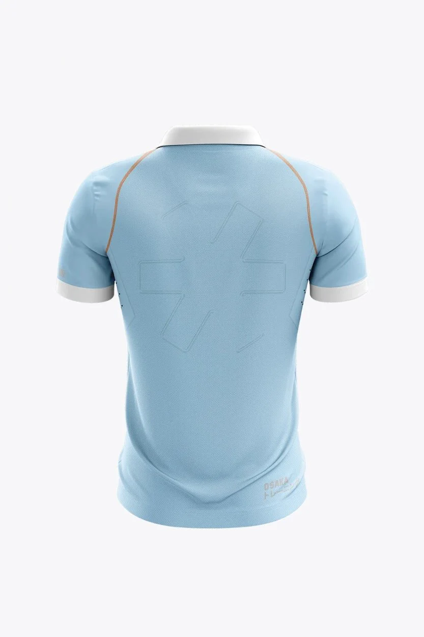HC Bloemendaal Women Polo Jersey - Retro Edition | Sky Blue - Image 2