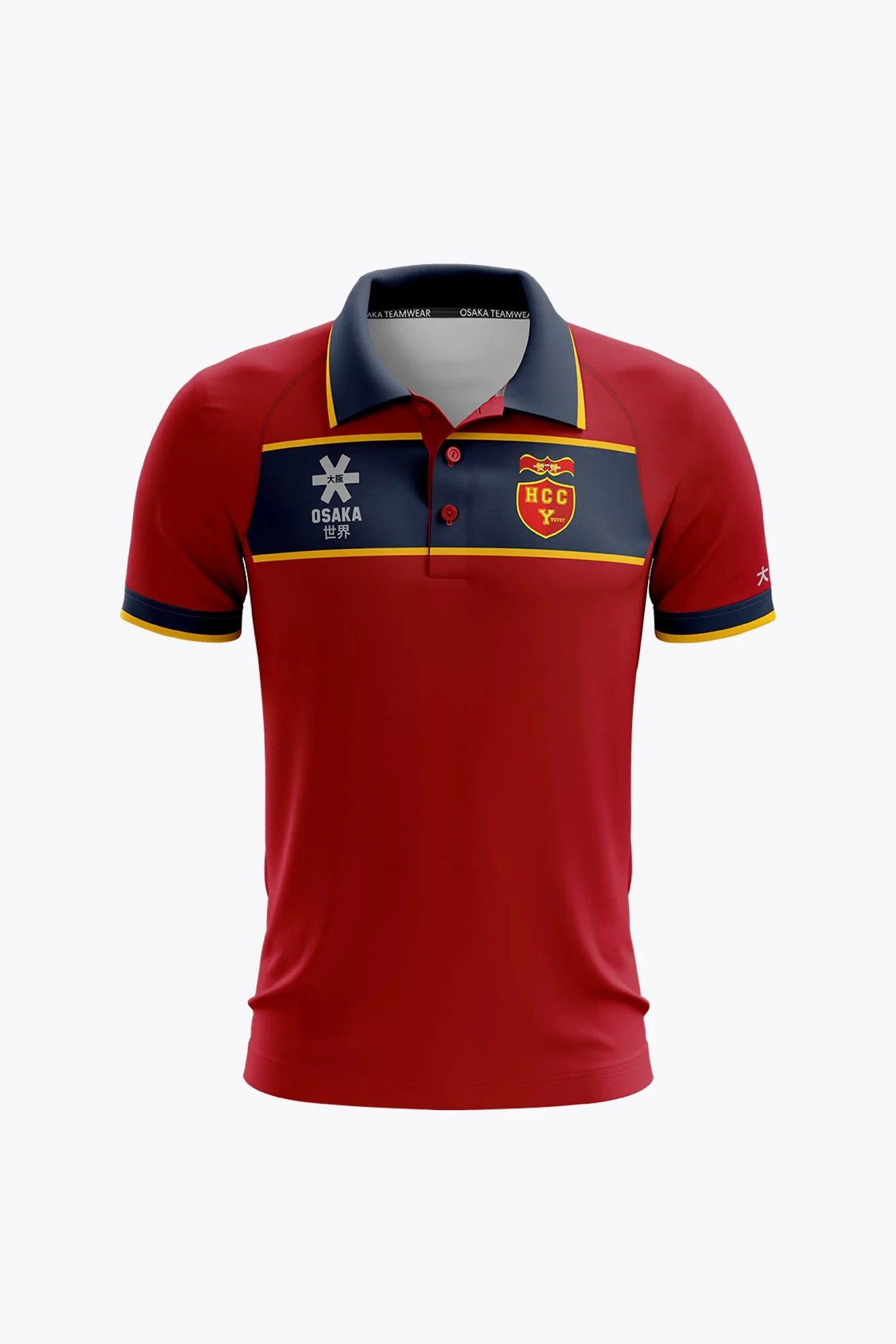 HC Cauchois Women Polo Jersey | Red