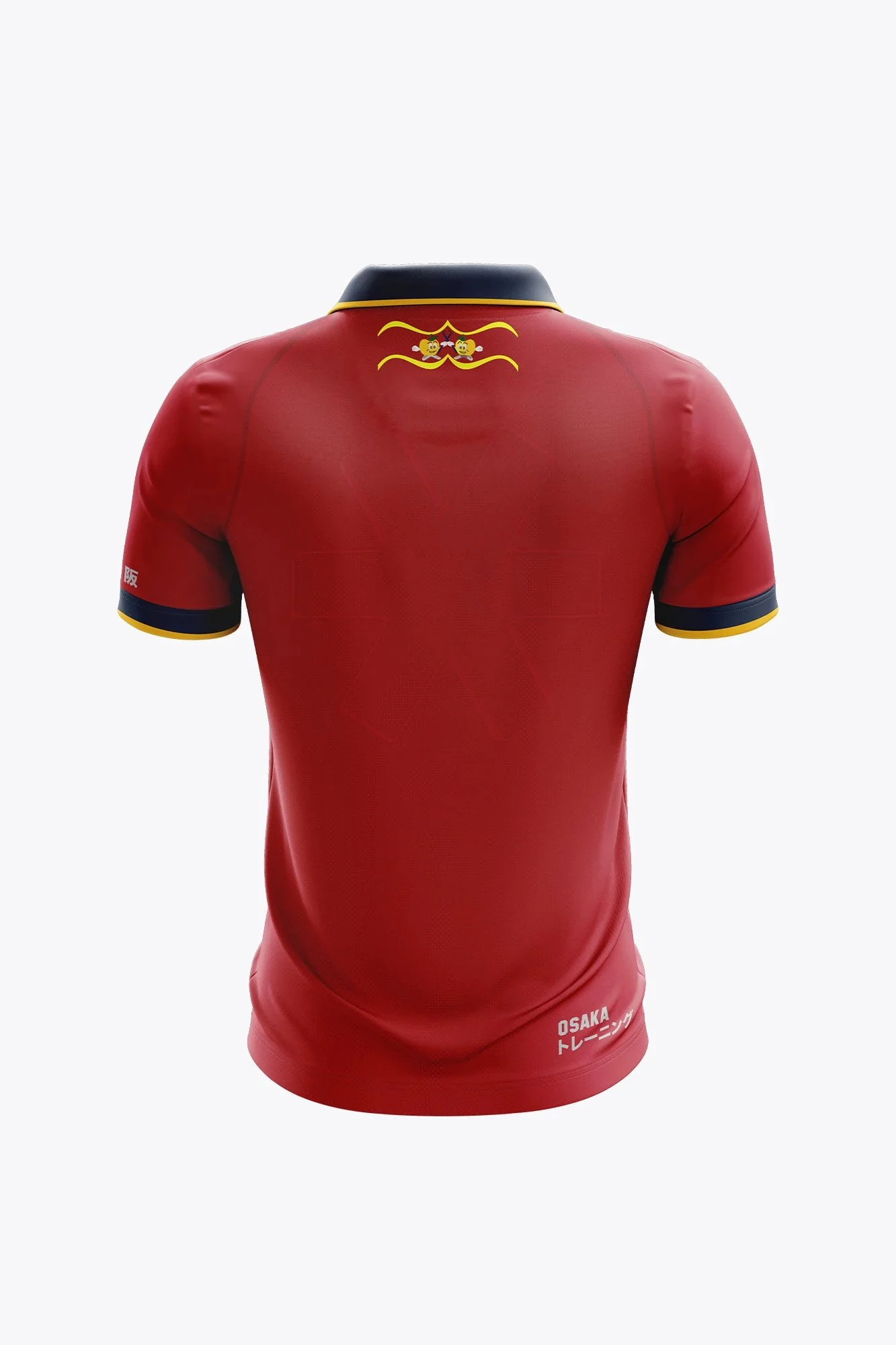 HC Cauchois Women Polo Jersey | Red - Image 2