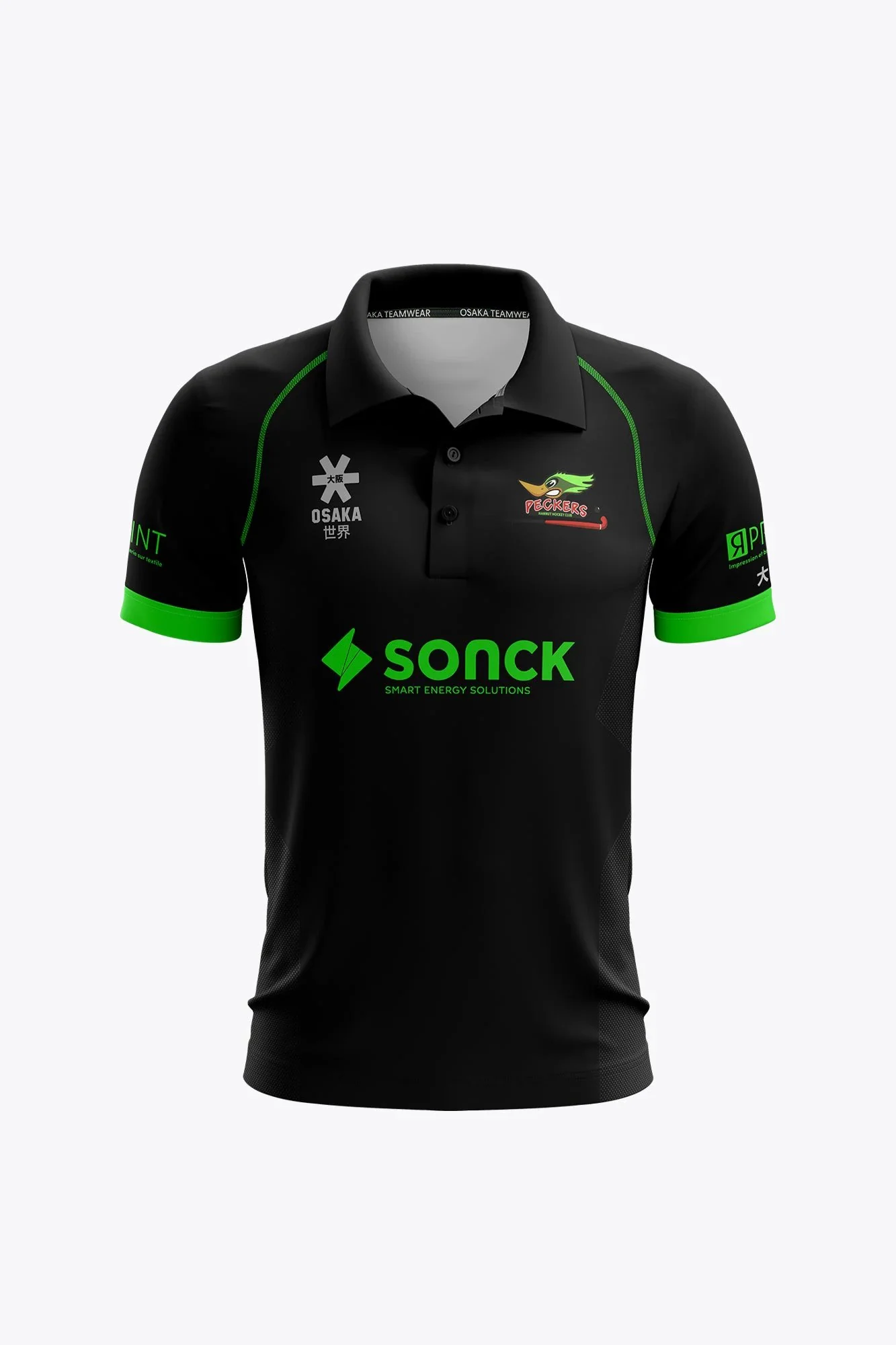 HC Hannut Women Polo Jersey - Black