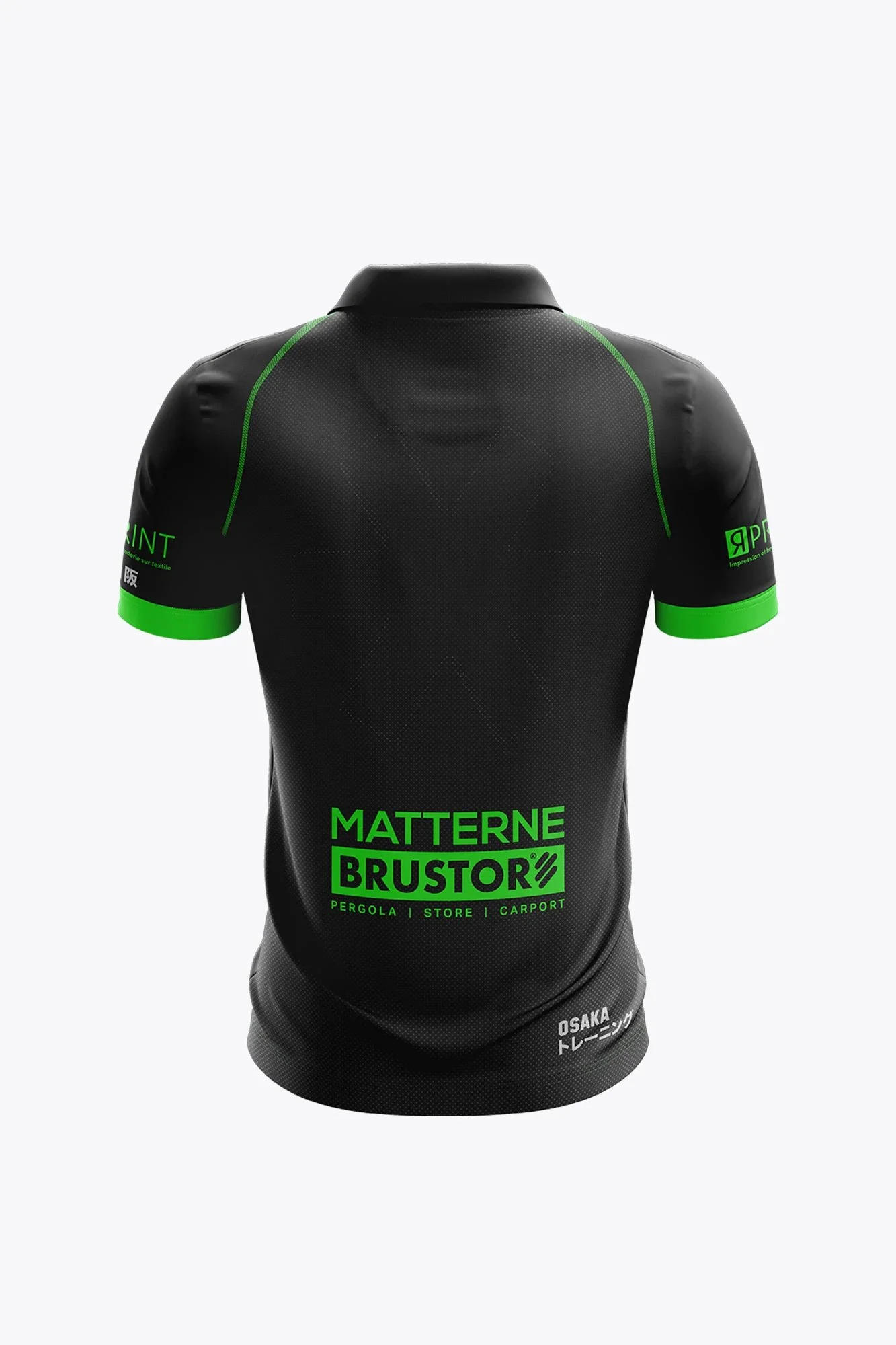HC Hannut Women Polo Jersey - Black - Image 2