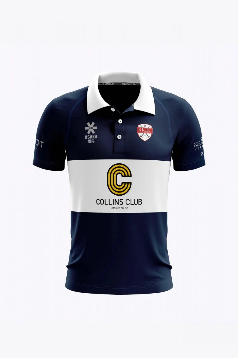 HC Knokke Women Polo Jersey Away - Retro Edition | Navy