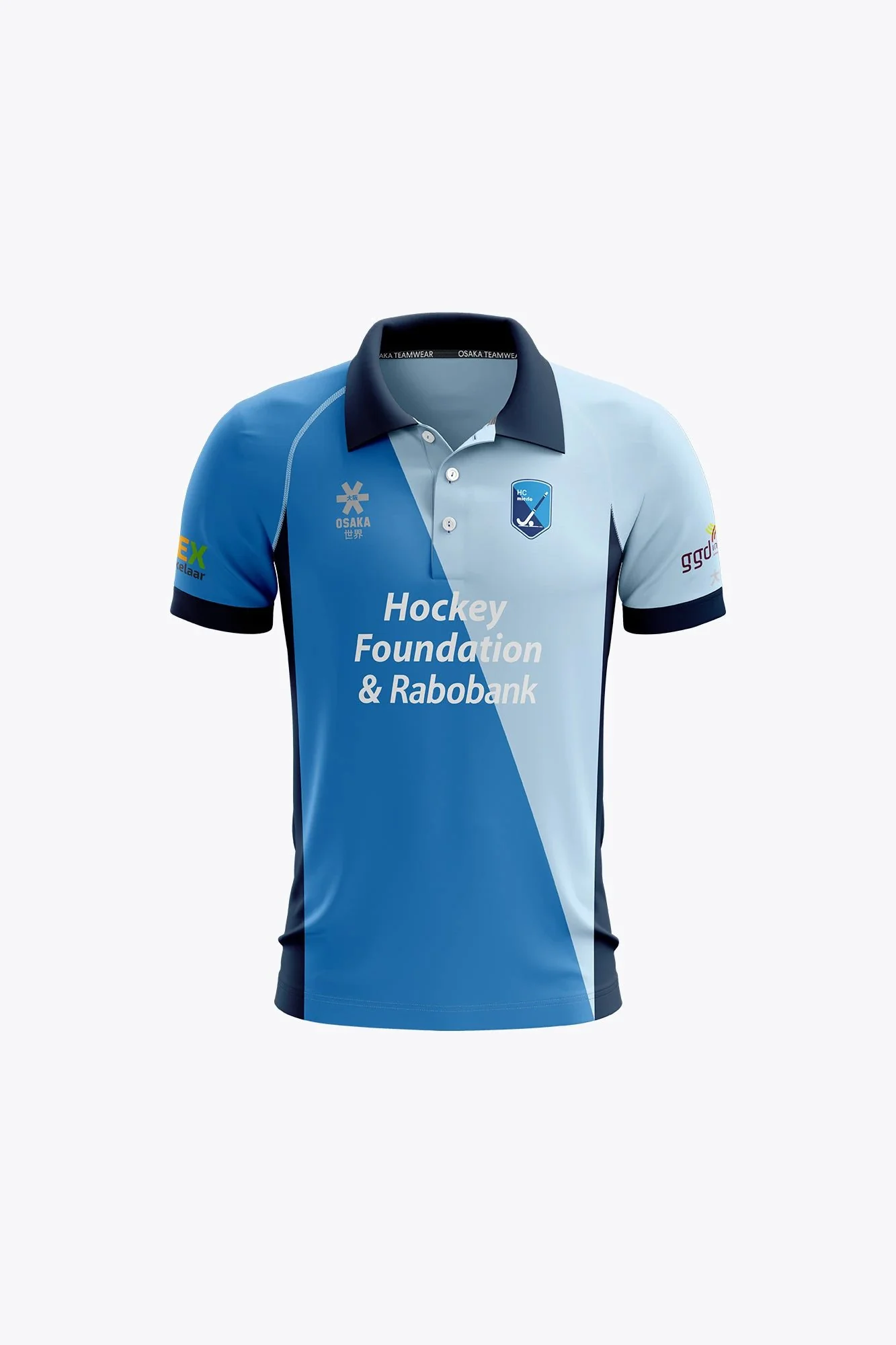HC Mierlo Kids Polo Jersey - Blue / Light Blue