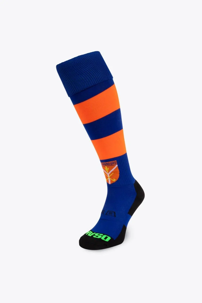 HC Ypenburg Field Hockey Socks | Blue-Orange