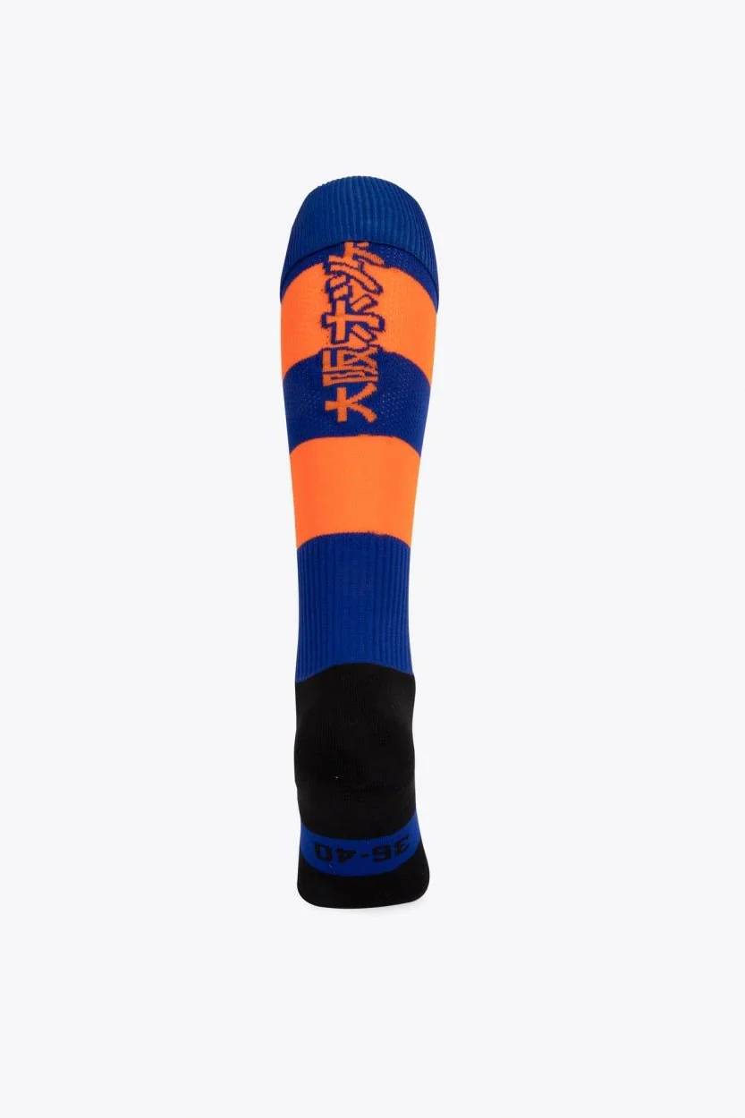 HC Ypenburg Field Hockey Socks | Blue-Orange - Image 2