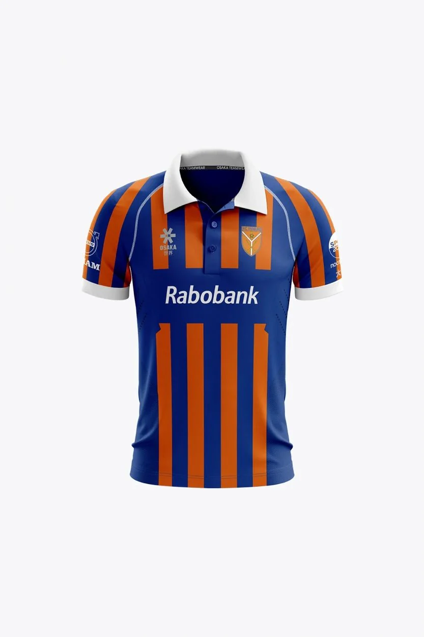 HC Ypenburg Kids Polo Jersey | Blue-Orange