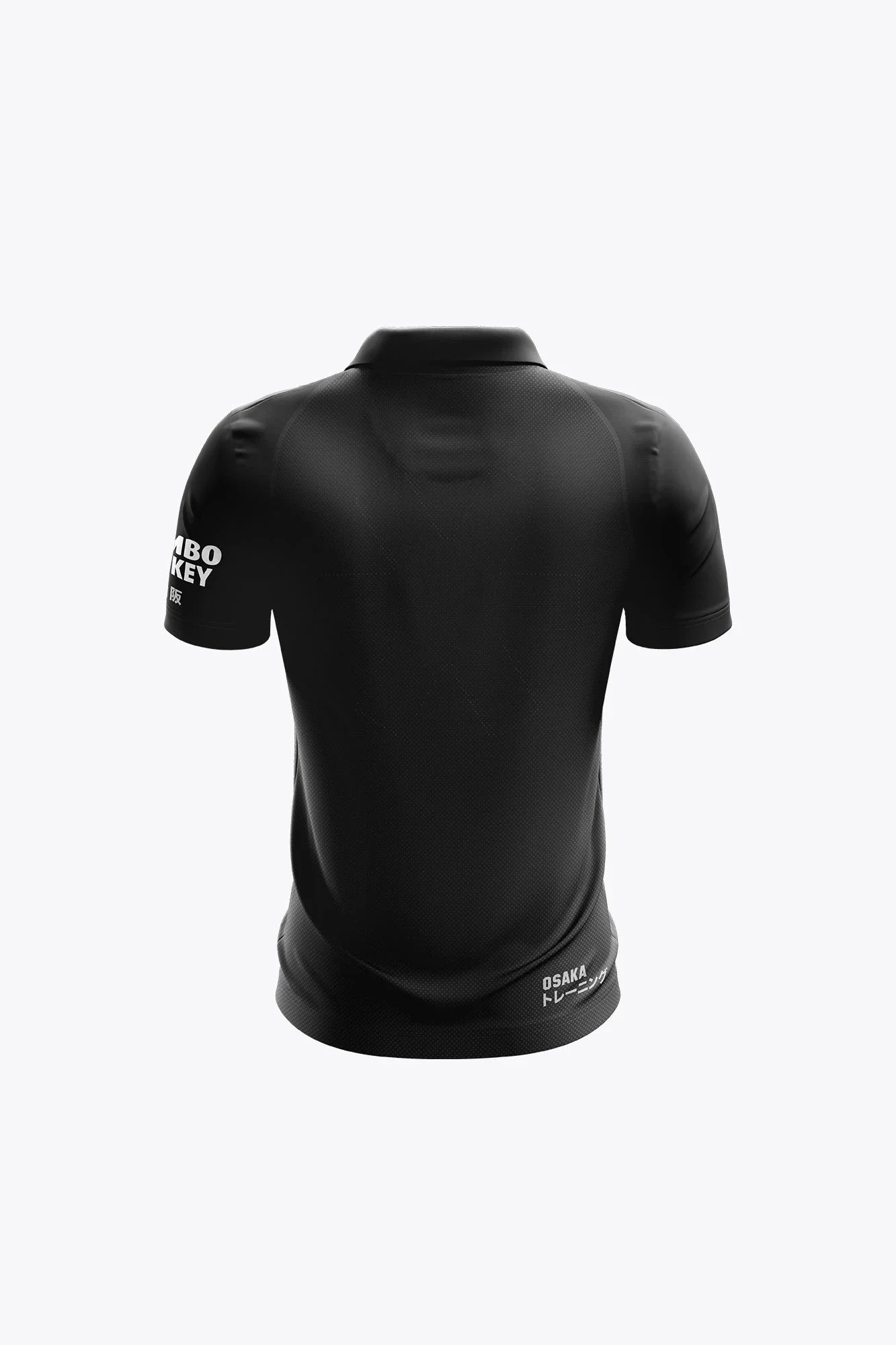 HC Zwart Wit Kids Polo Jersey - Black - Image 2