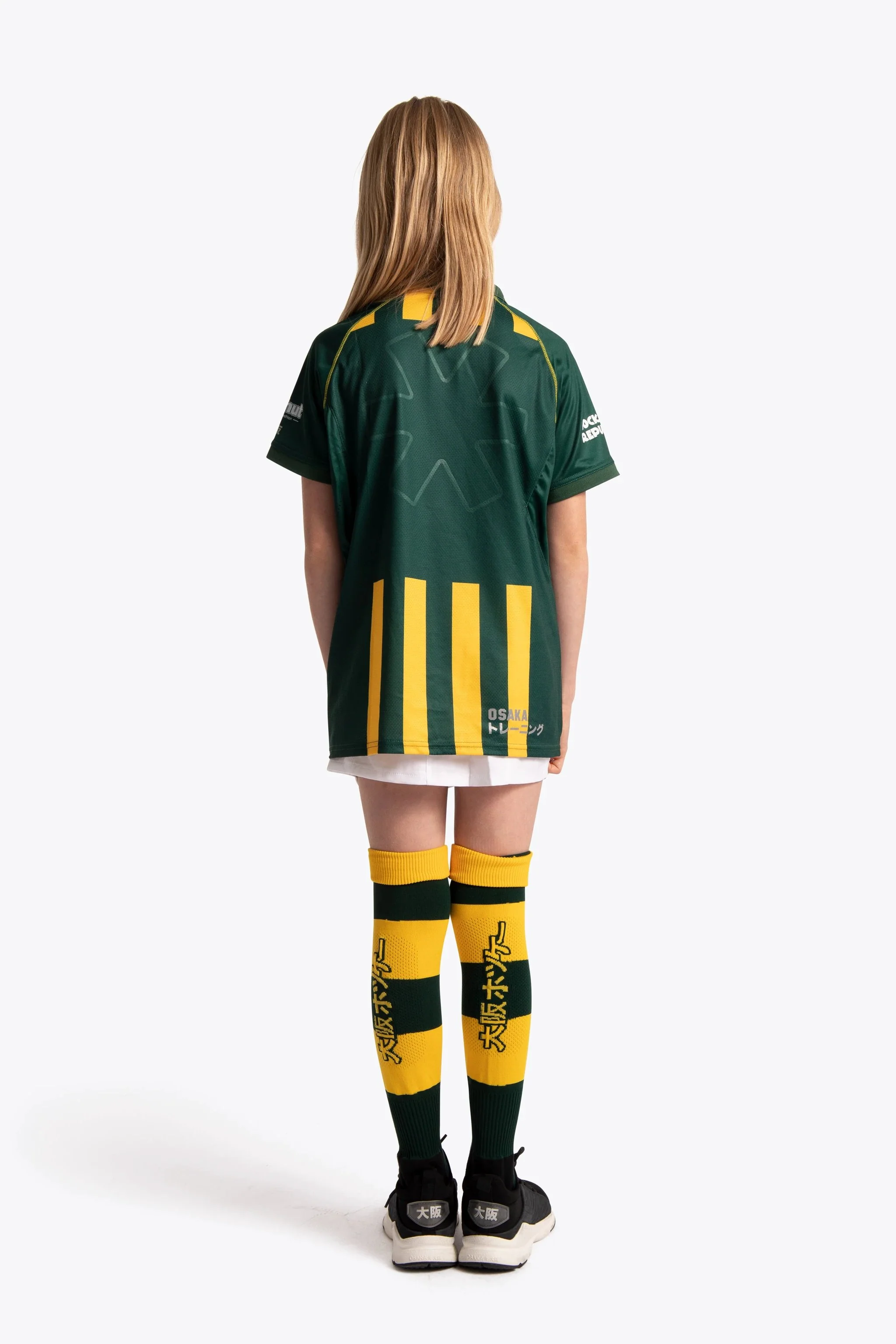 HDM Deshi Polo Jersey - Green / Yellow - Image 11