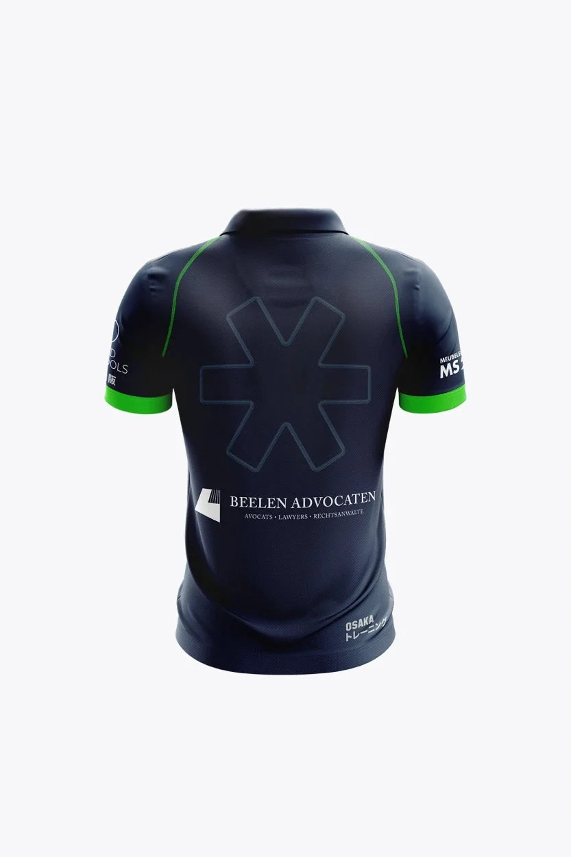 Hoegaarden Kids Polo Jersey - Retro Edition | Navy - Image 2