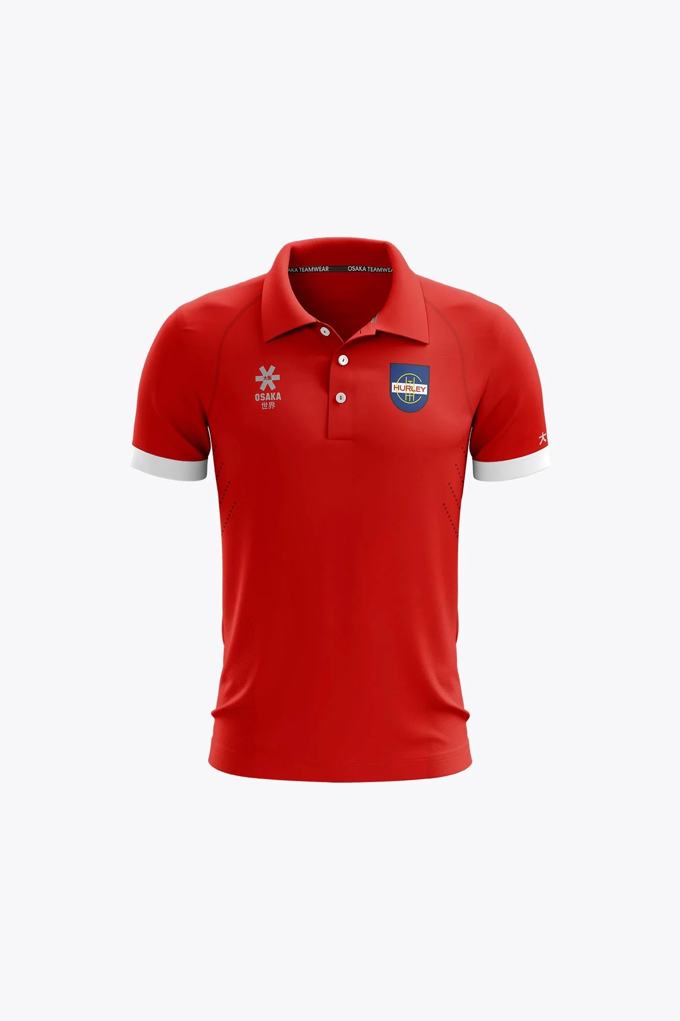 Hurley Deshi Polo Jersey - Red