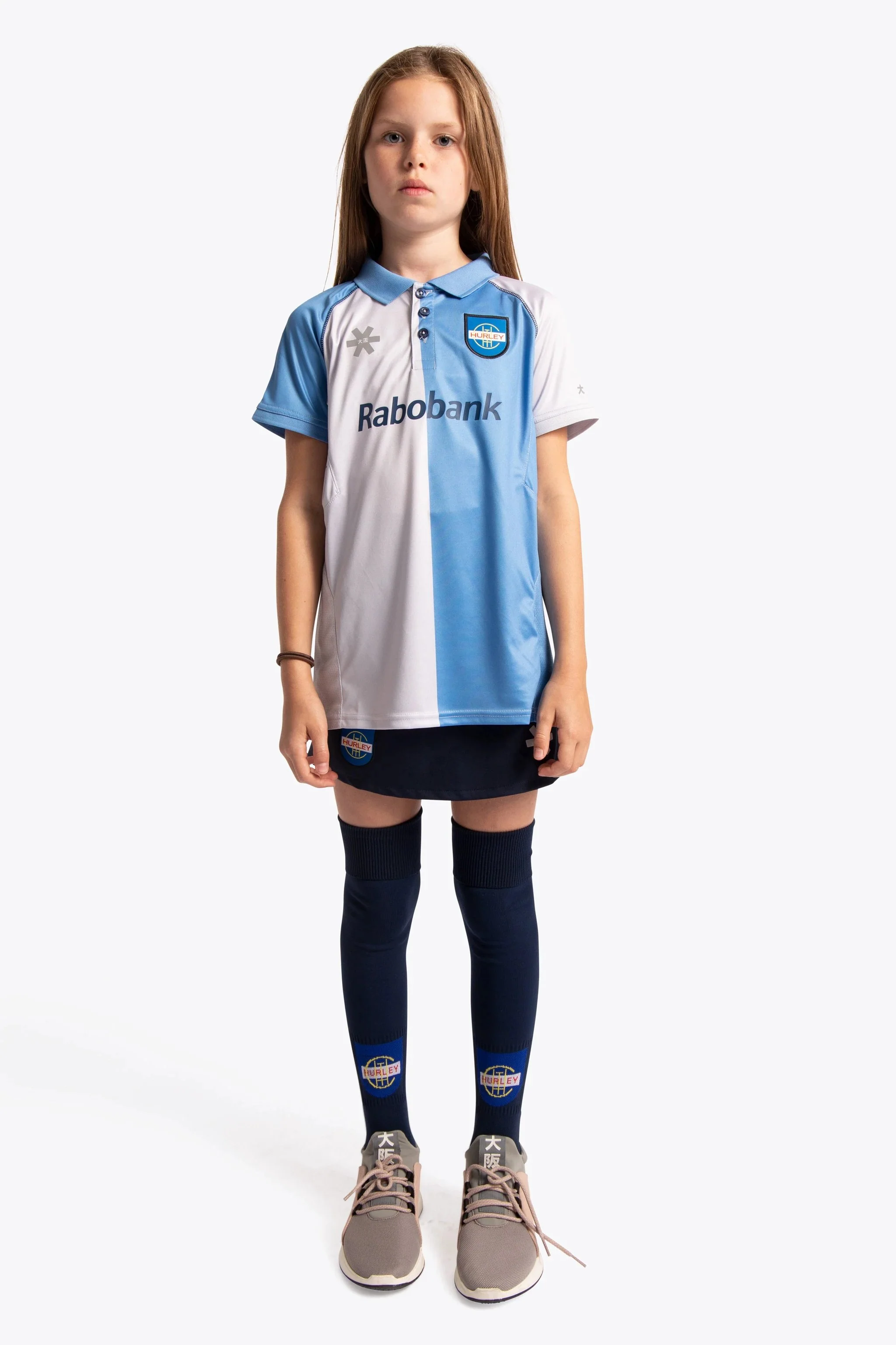 Hurley Deshi Polo Jersey - Sky Blue / Grey - Image 11