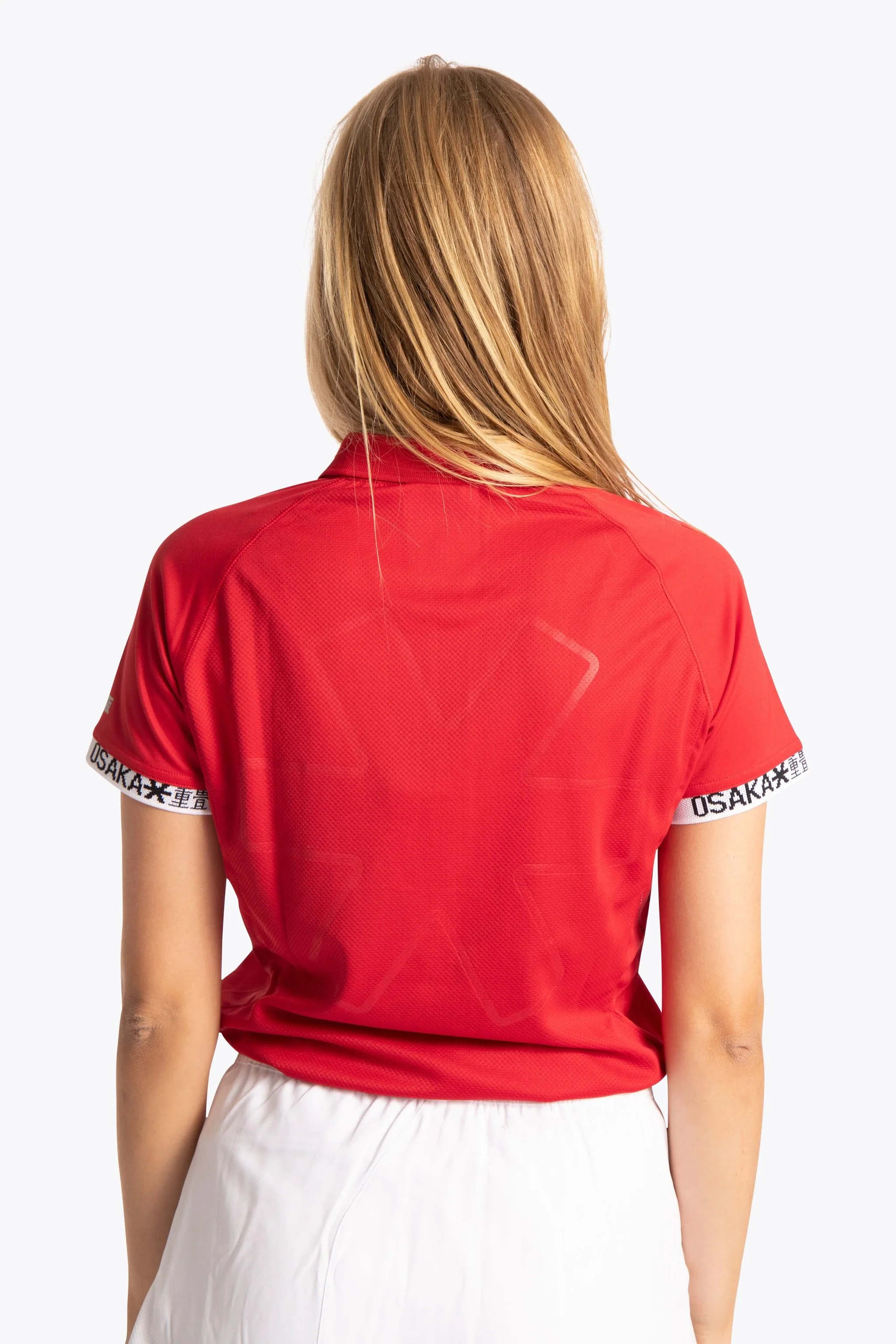 Hurley Women Polo Jersey - Red - Image 4