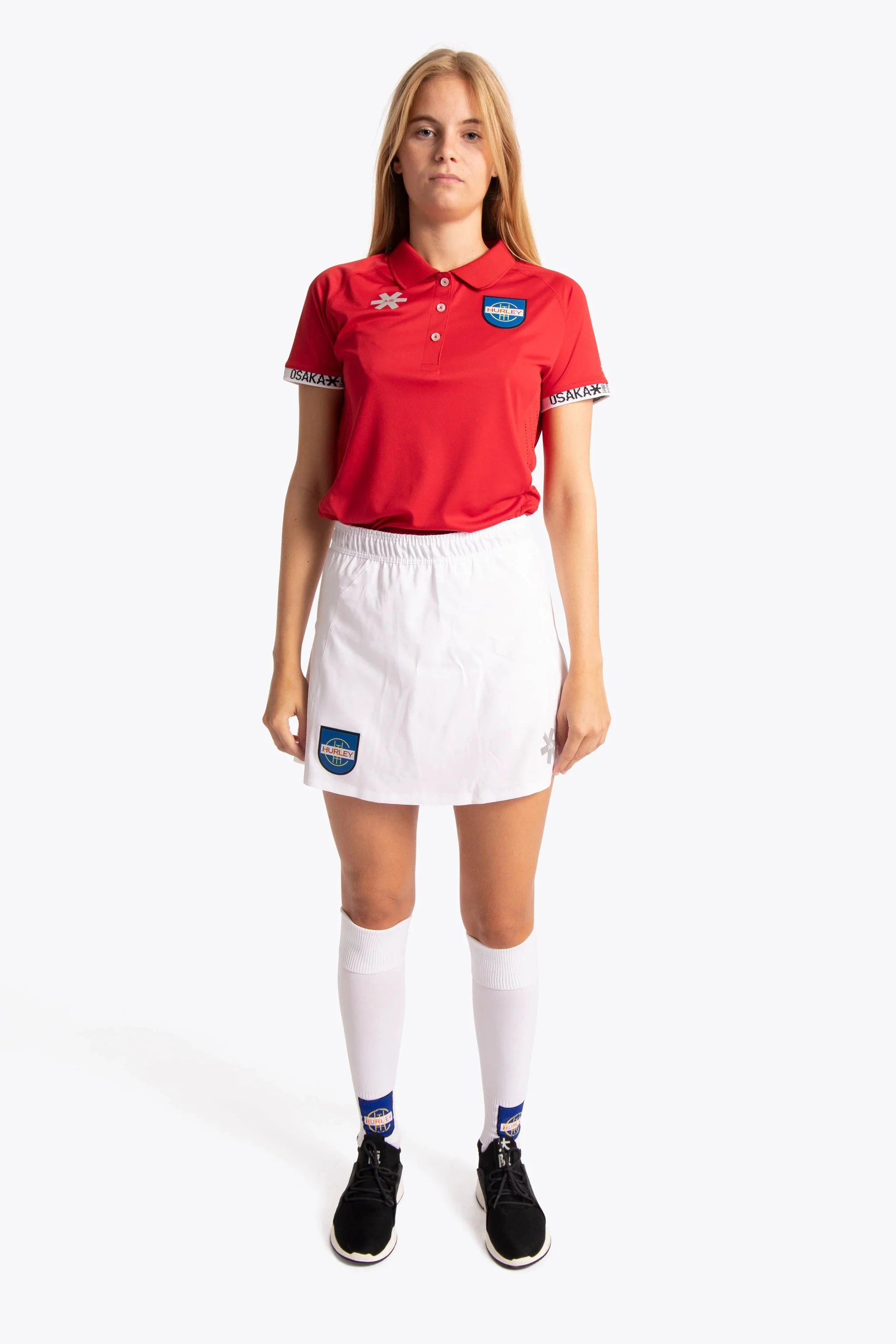 Hurley Women Polo Jersey - Red - Image 6