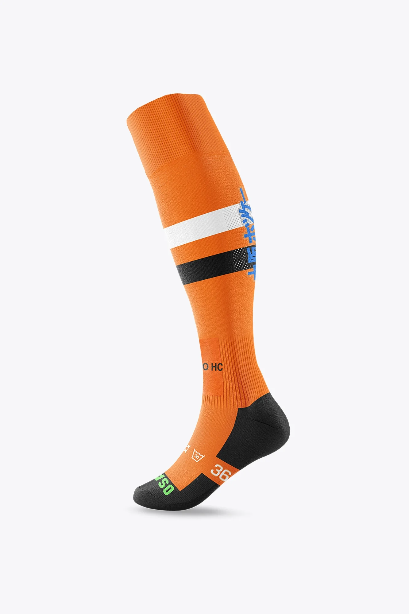 Iluro Field Hockey Socks | Orange - Image 2