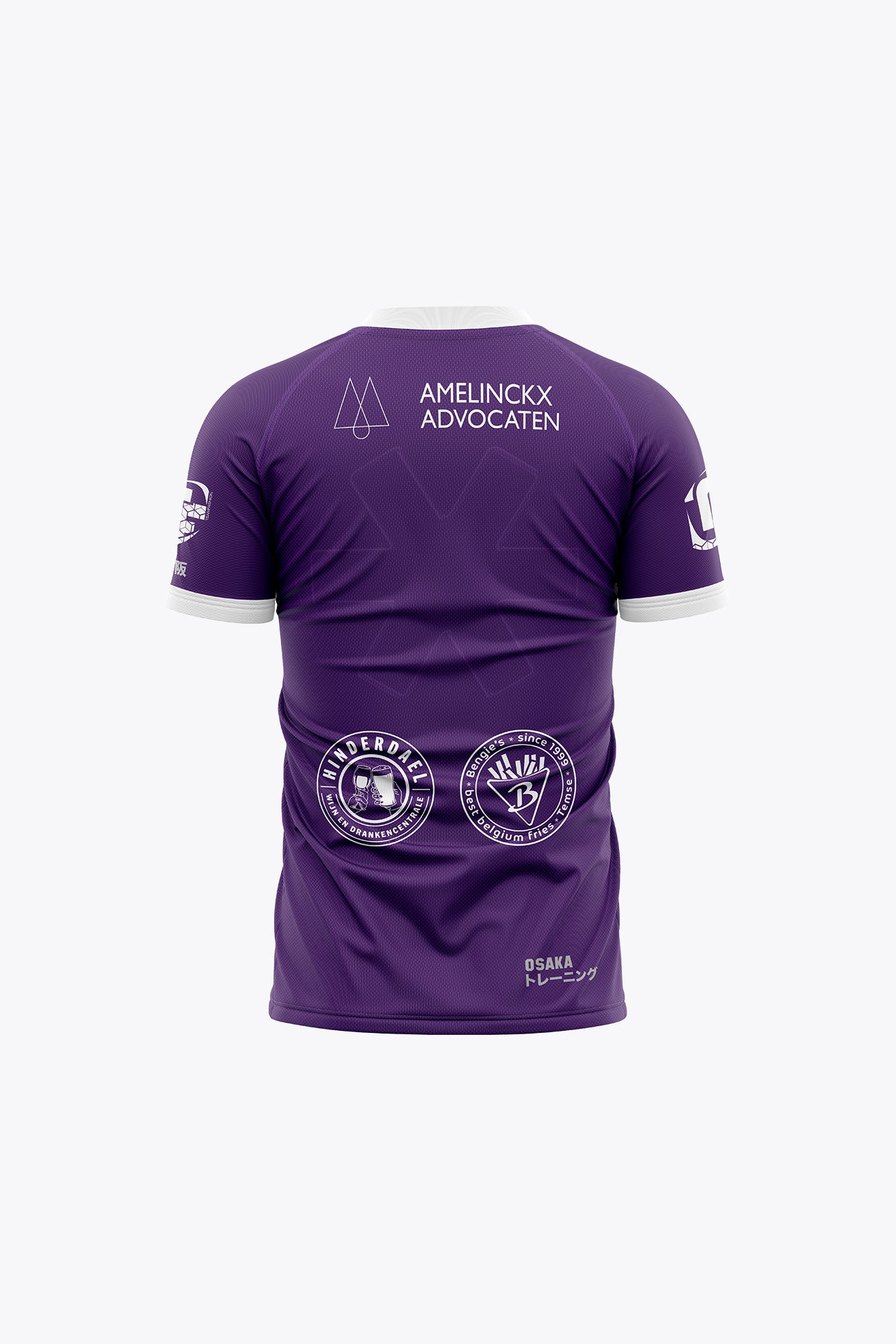KC Temse Kids Polo Jersey - Purple - Image 2