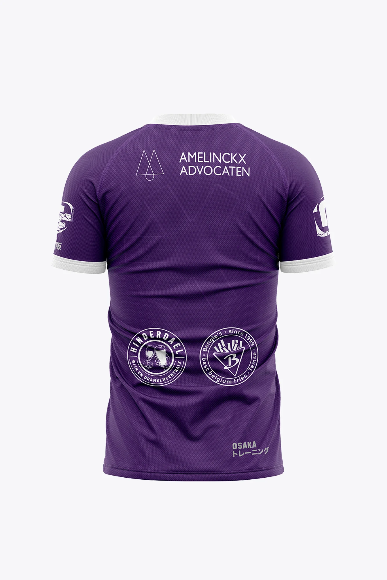 KC Temse Men Polo Jersey - Purple - Image 2