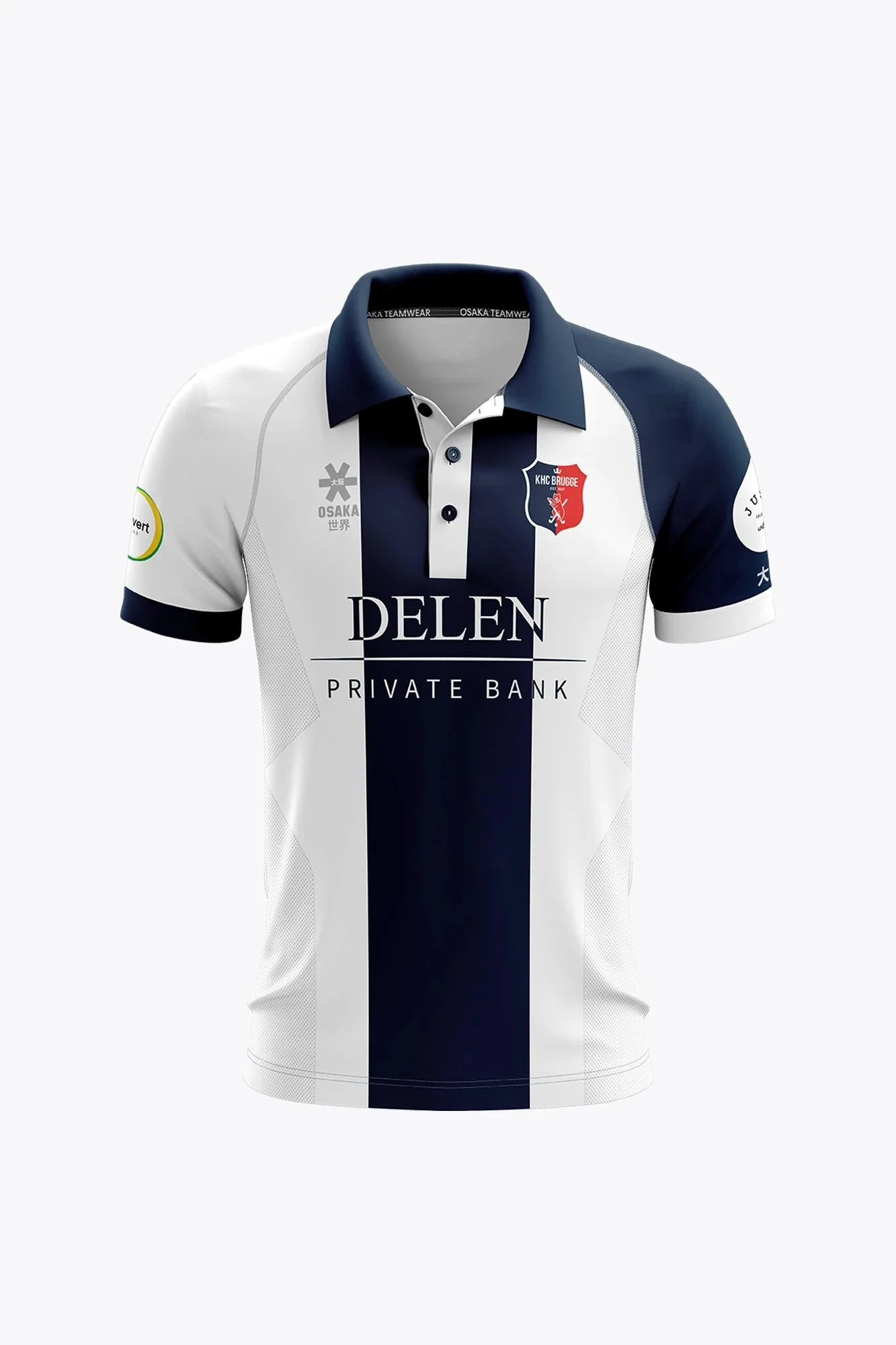KHC Brugge Women Polo Jersey - White/Navy