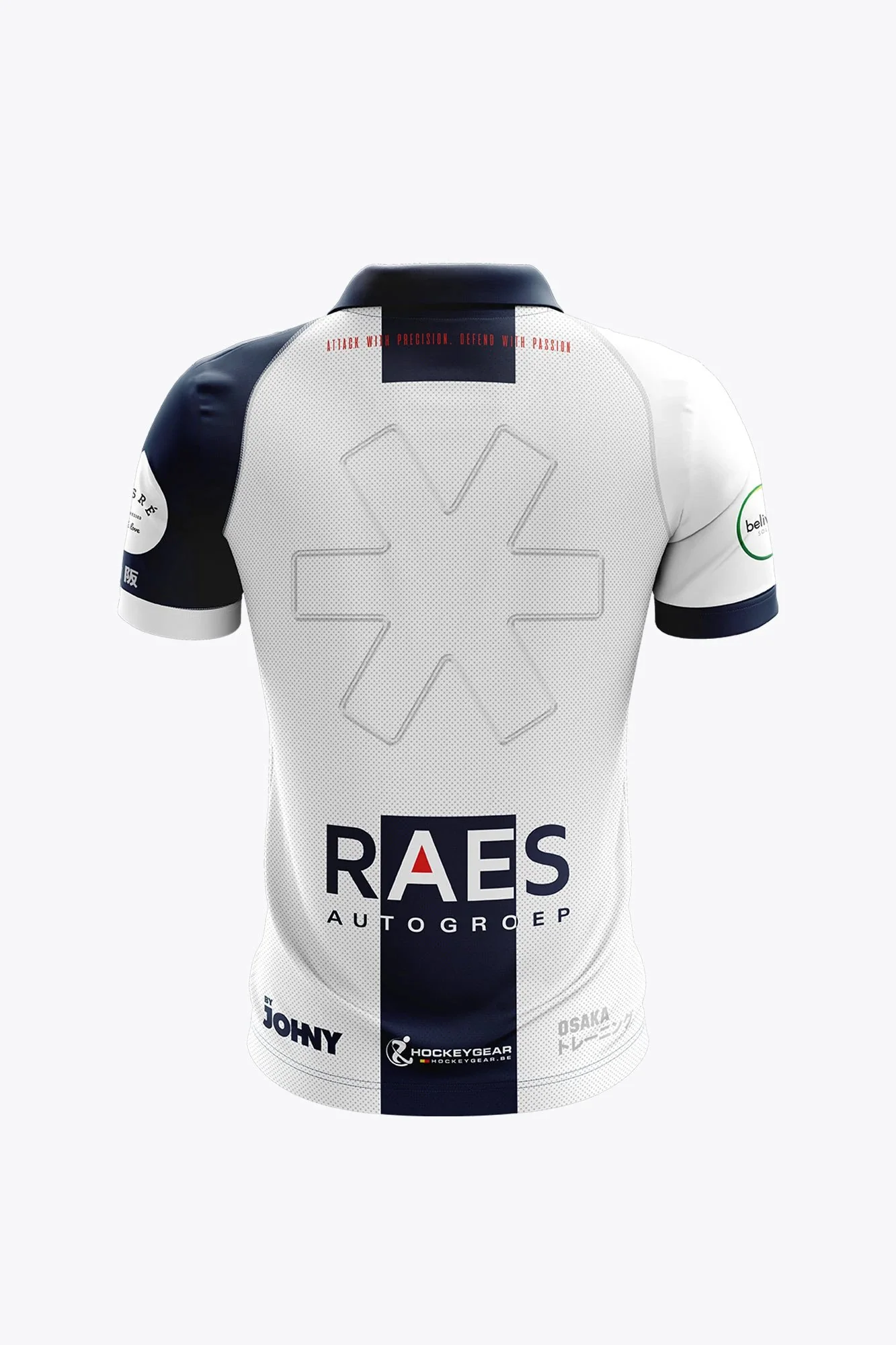 KHC Brugge Women Polo Jersey - White/Navy - Image 2