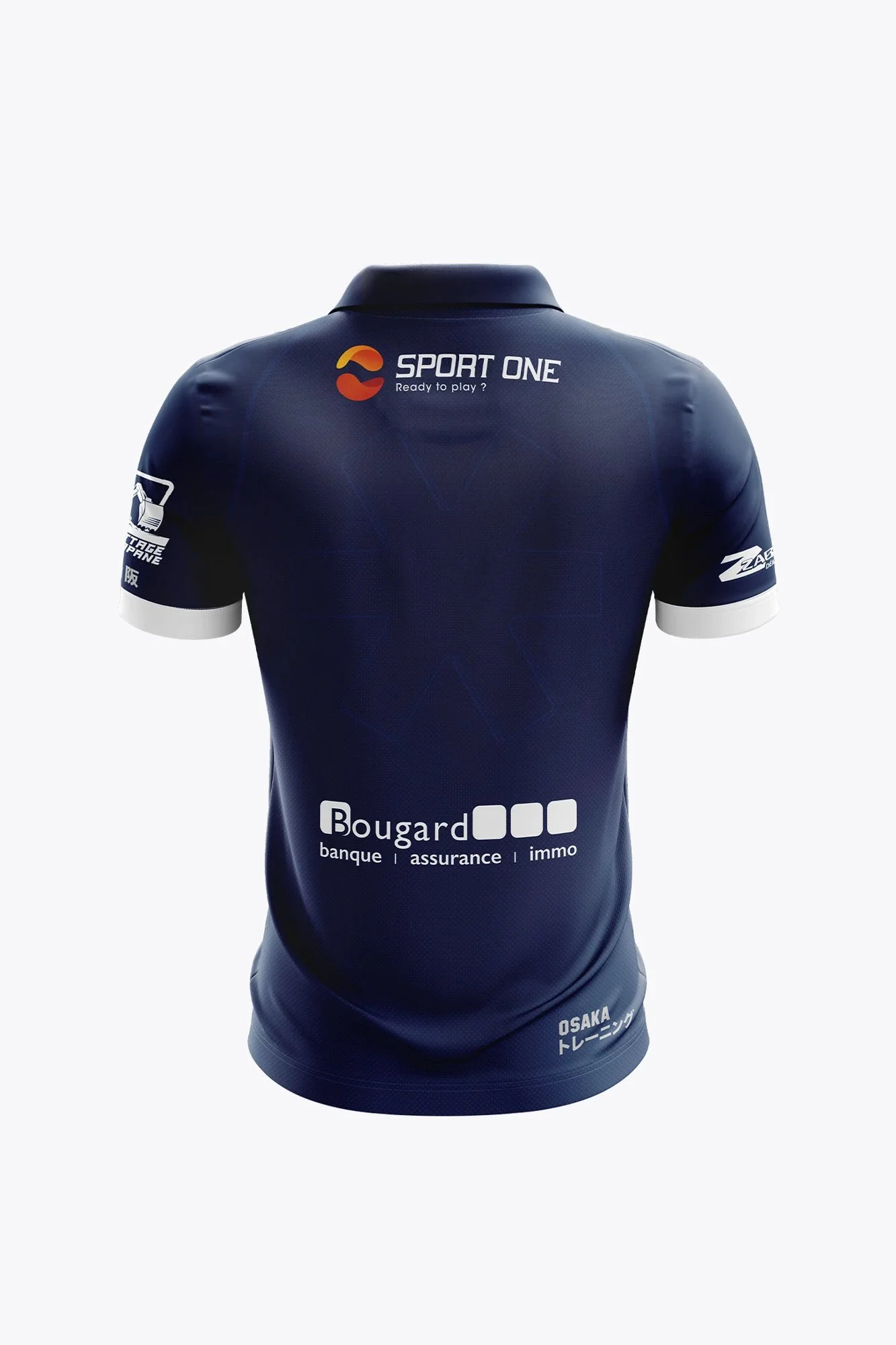 La Louvière Men Polo Jersey - Navy - Image 2