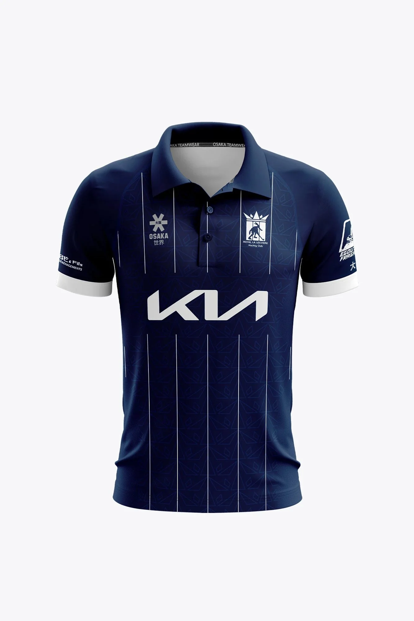 La Louvière Women Polo Jersey - Navy