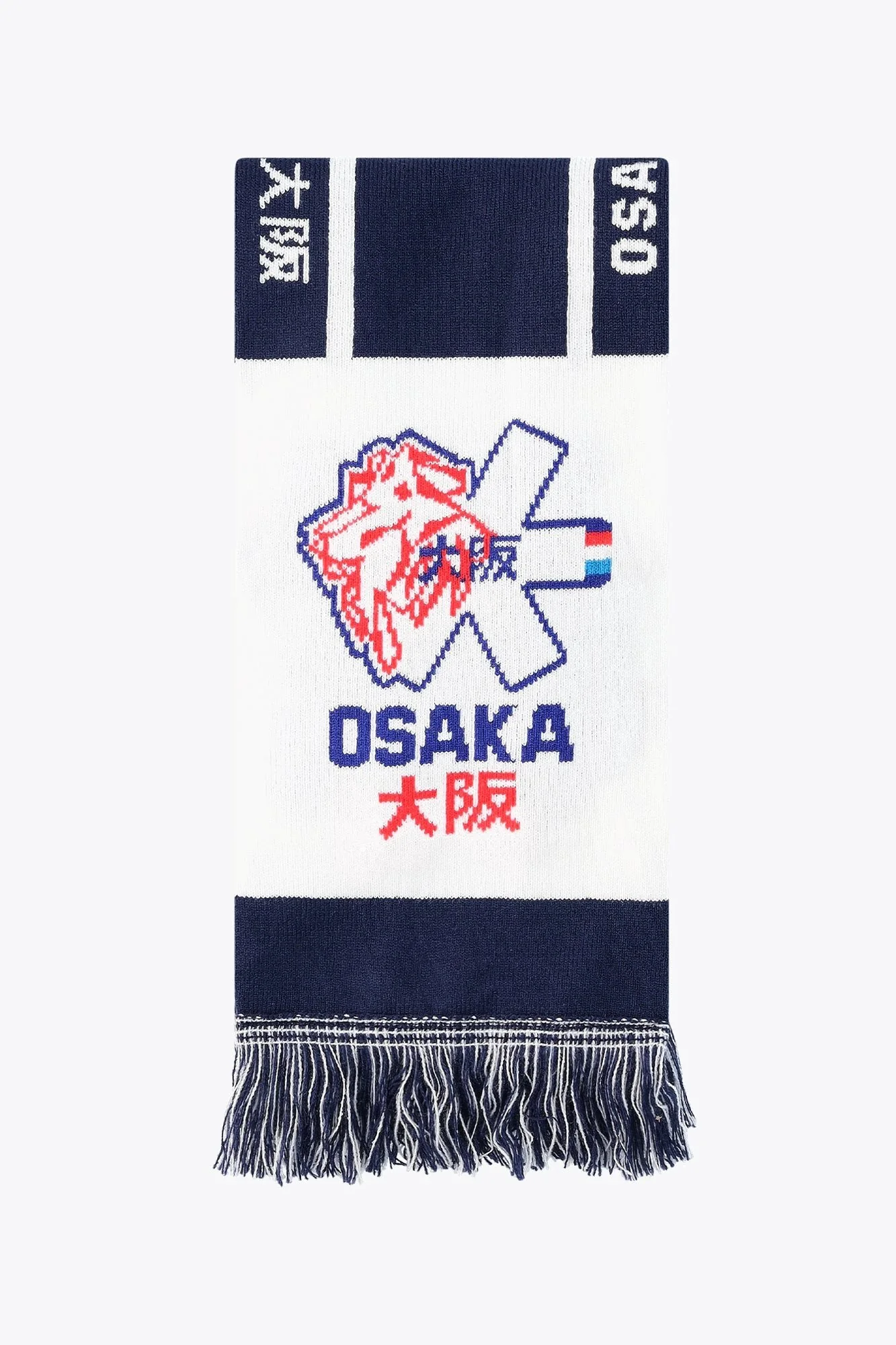 Luxembourg Fan Scarf | Navy - Image 3
