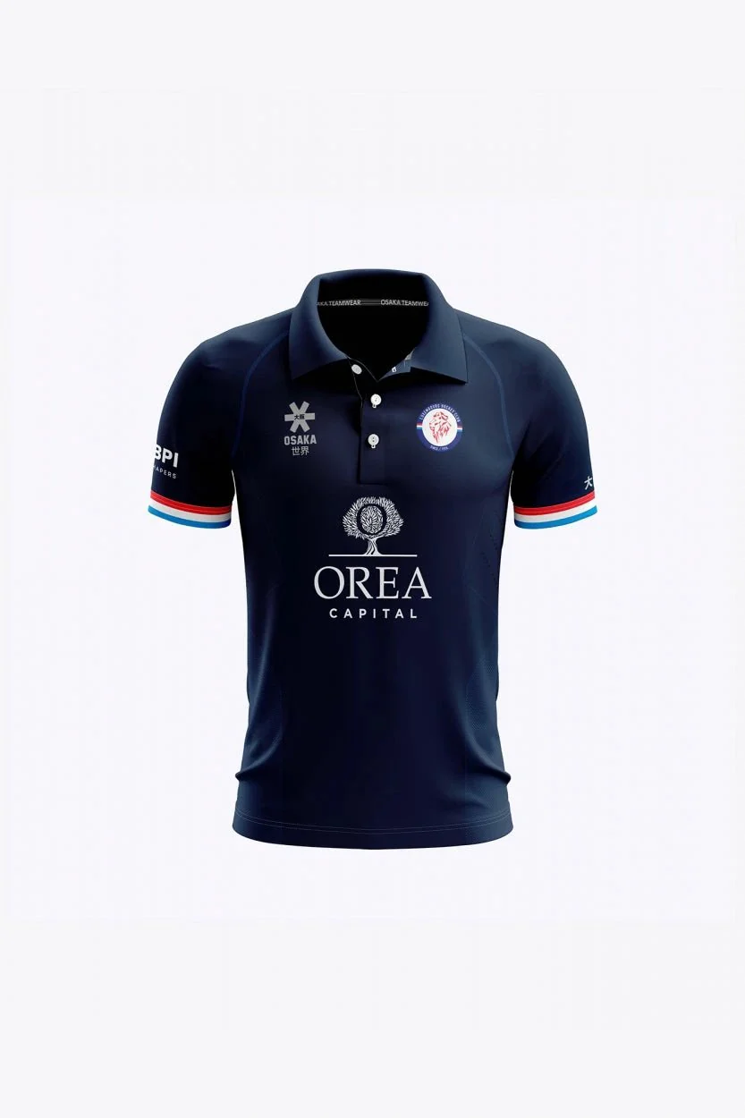 Luxembourg Kids Polo Jersey Away - Retro Edition | Navy