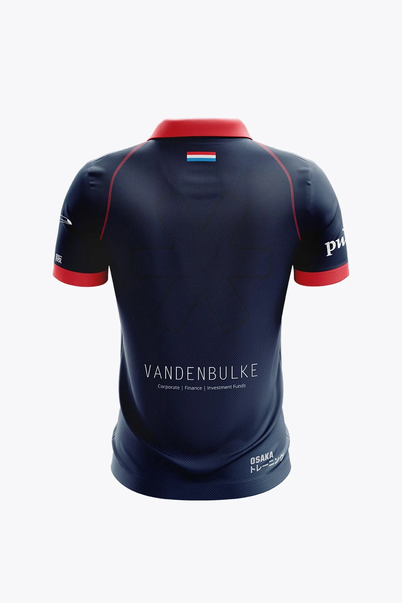 Luxembourg Women Polo Jersey | Navy - Image 2