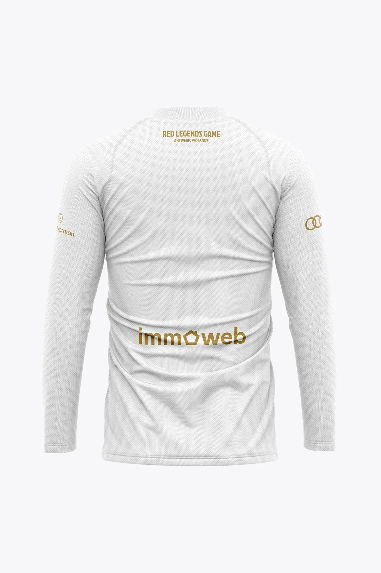 Official Belgium Farewell Games All Stars Men Goalkeeper Tee | White - Image 2