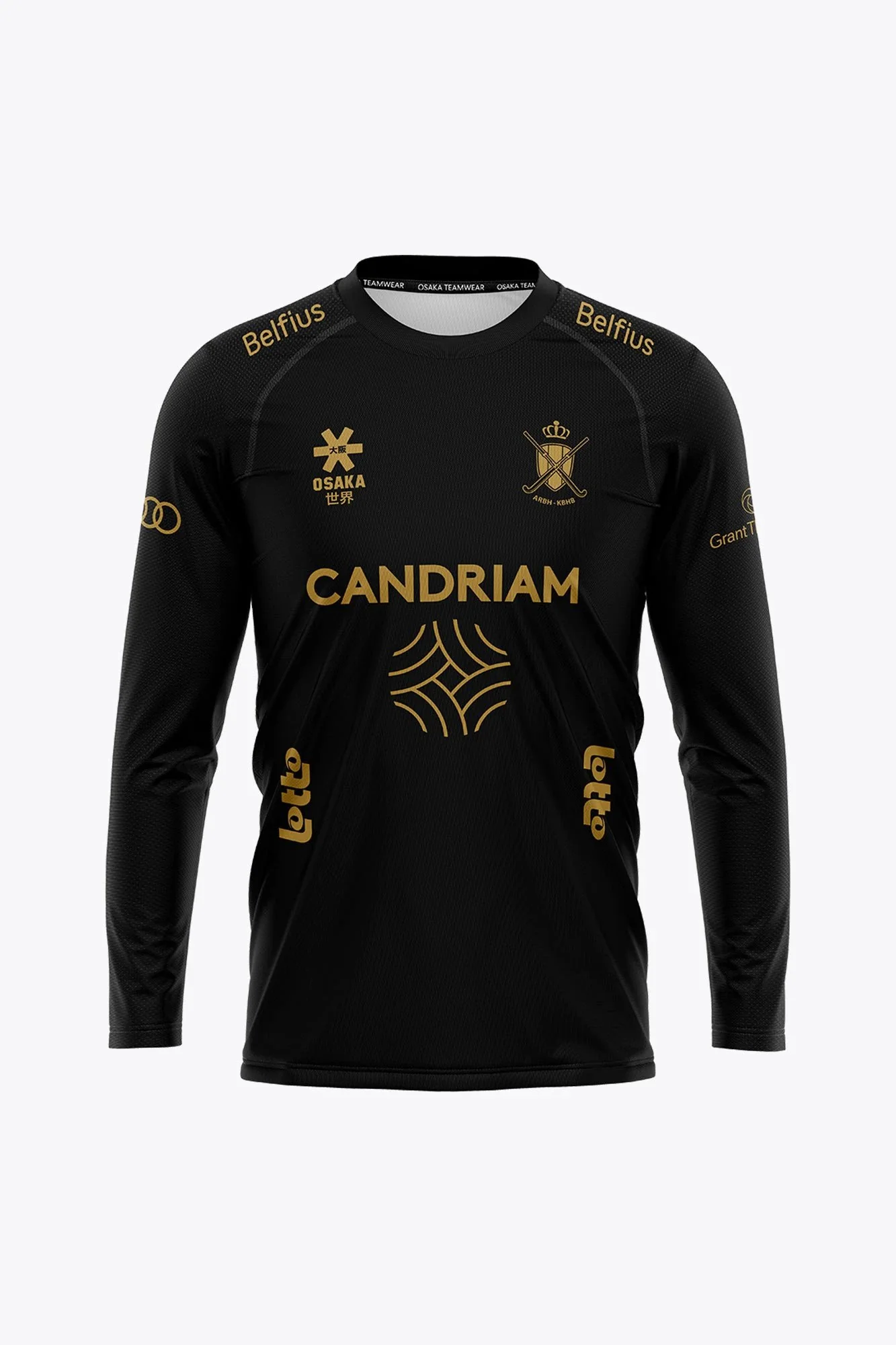 Official Belgium Farewell Games Legends Men Goalkeeper Tee | Black