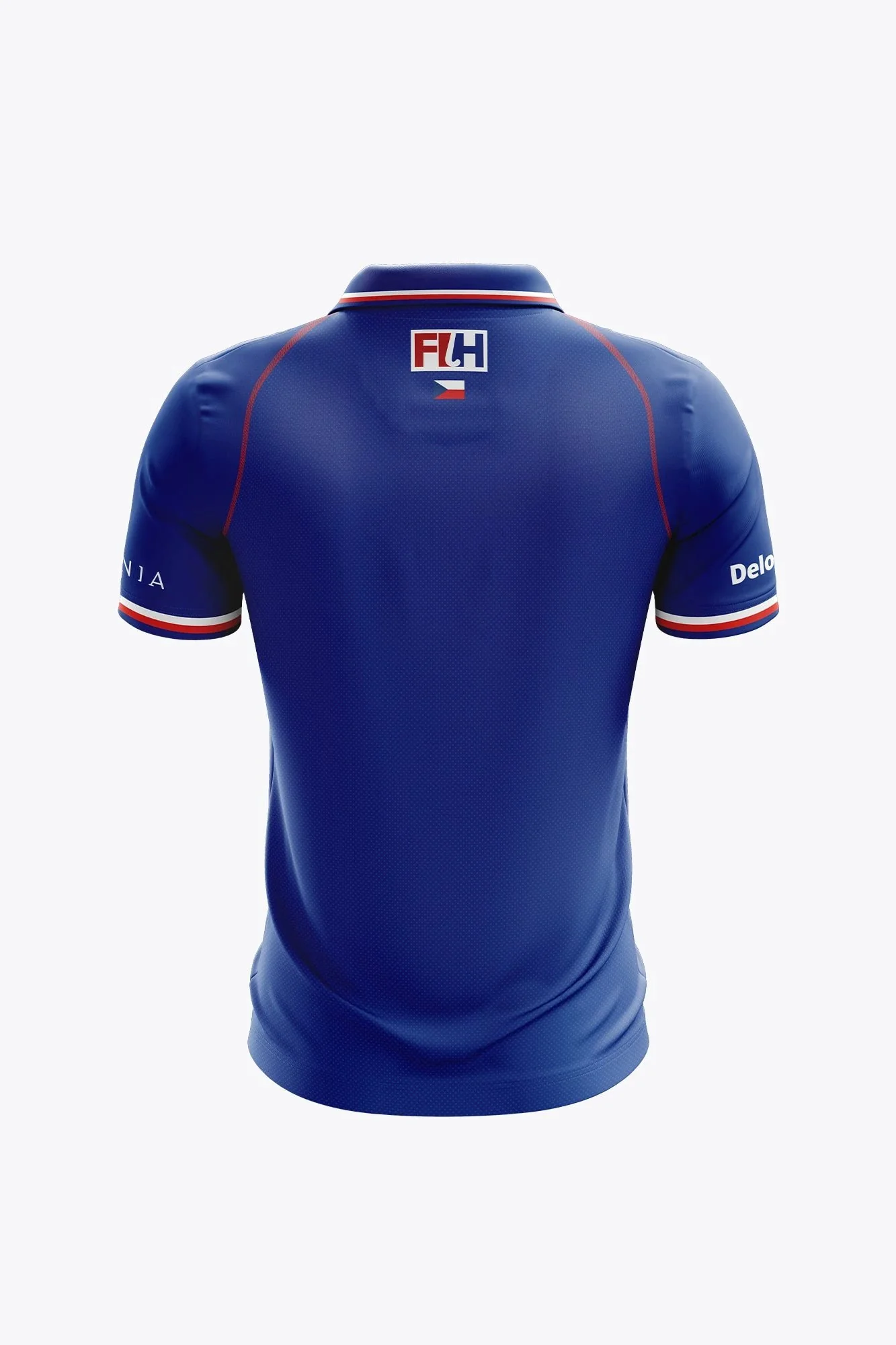 Official Czech Republic Women Polo Jersey | Royal Blue - Image 2