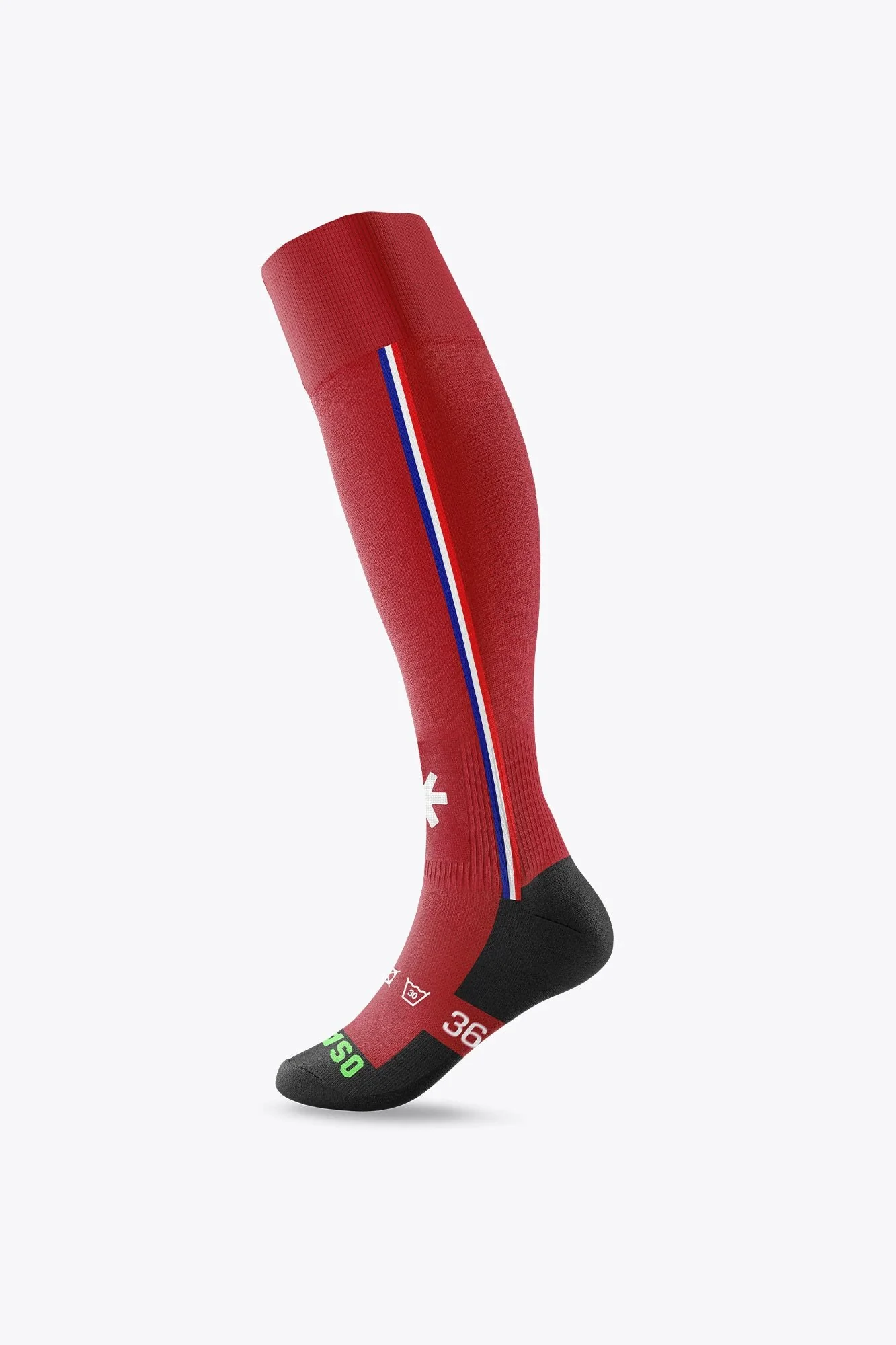 Official France Field Hockey Socks | Red - Image 2