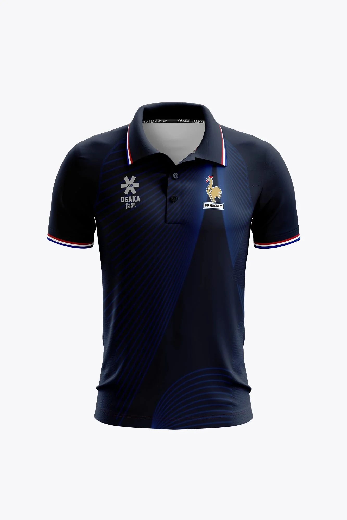 Official France Men Polo Jersey | Navy