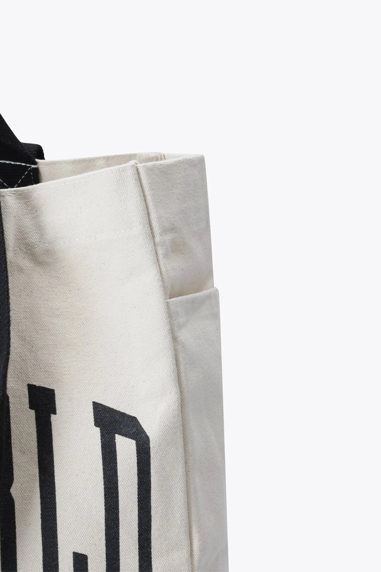 Osaka Cotton Tote Bag | Natural Raw - Image 4