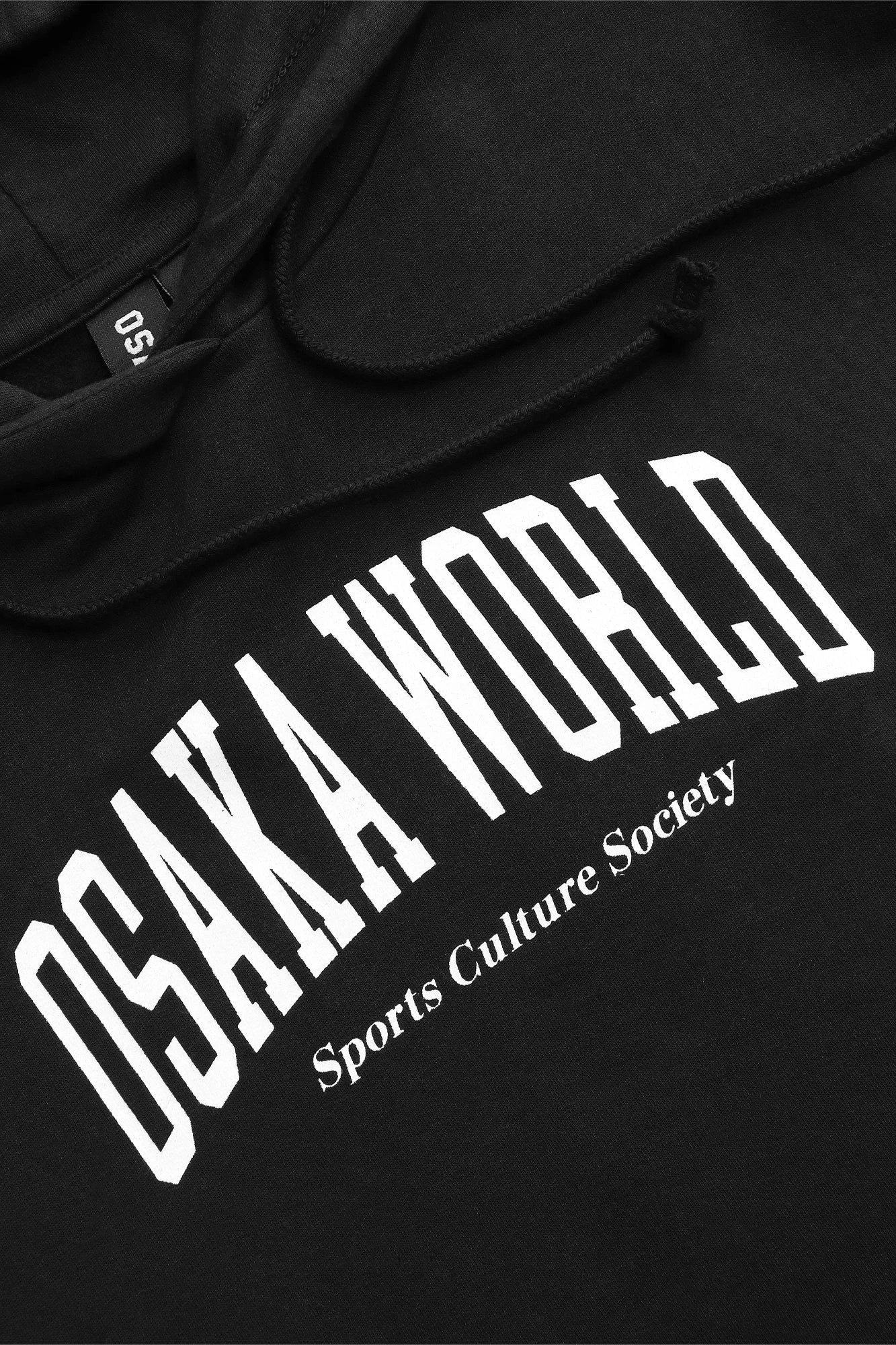 Osaka Women Cropped Hoodie | Black - Image 11